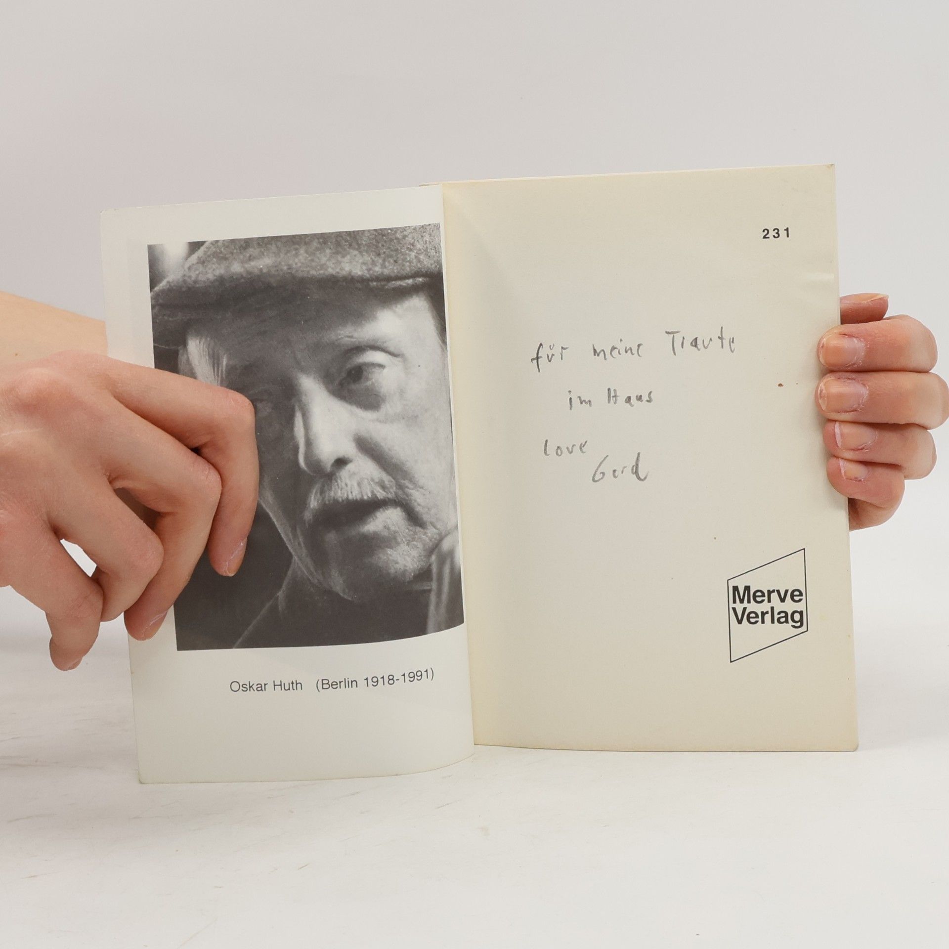 Oskar Huth Merve - 231: Überlebenslauf