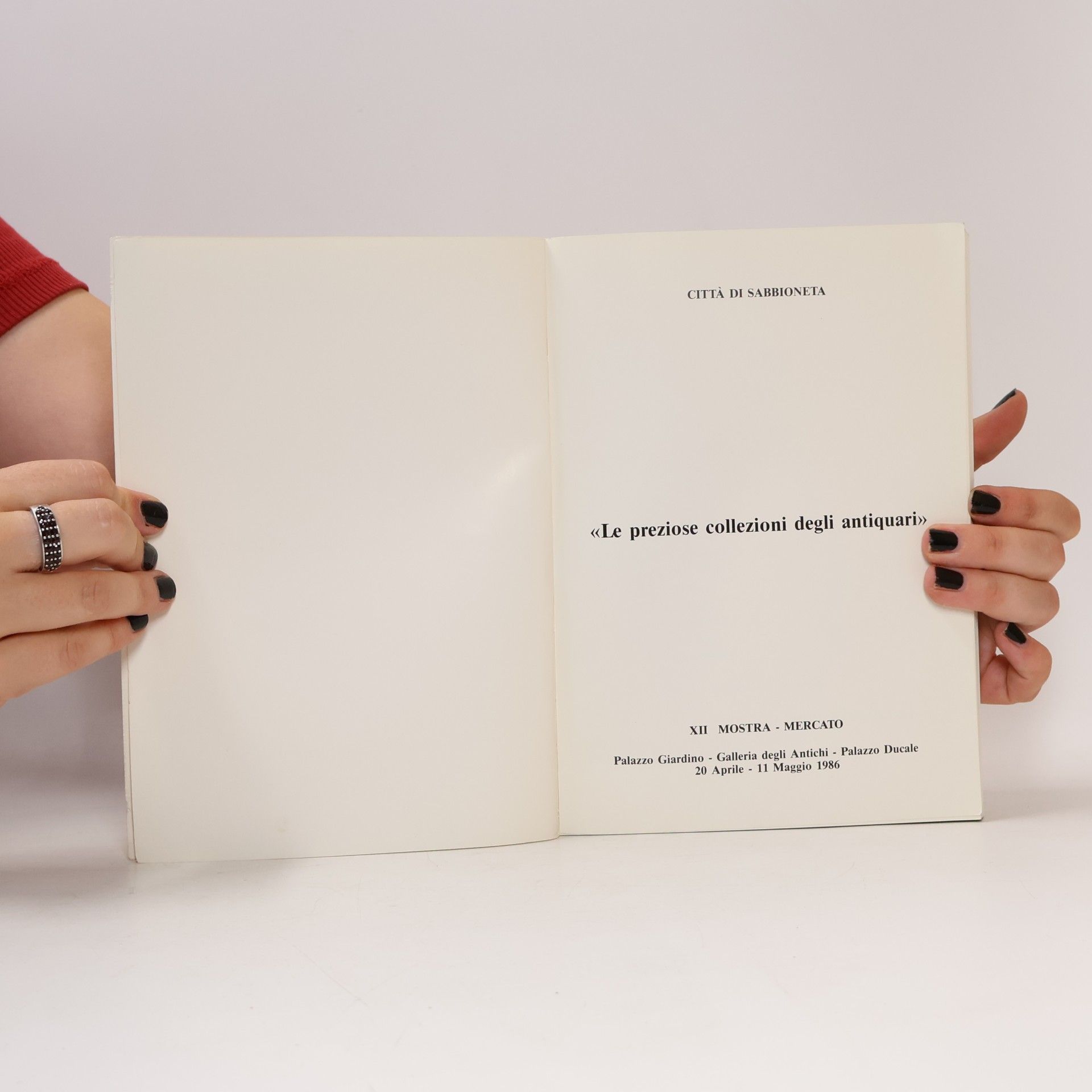 Autores varios "Le preziose Collezioni Degli Antiquari"