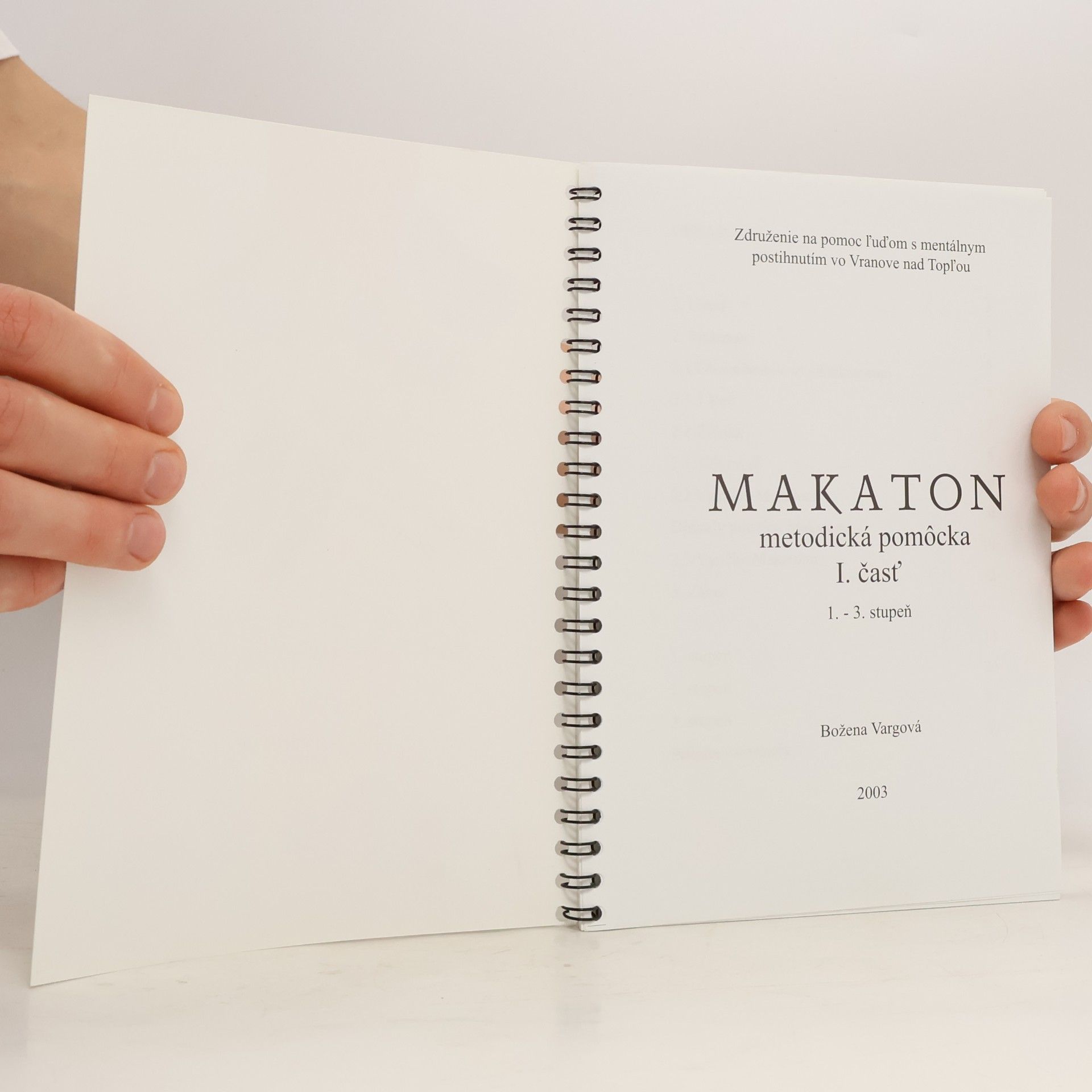 Autorenkollektiv Makaton – metodická pomôcka I. časť 1.-3. stupeň