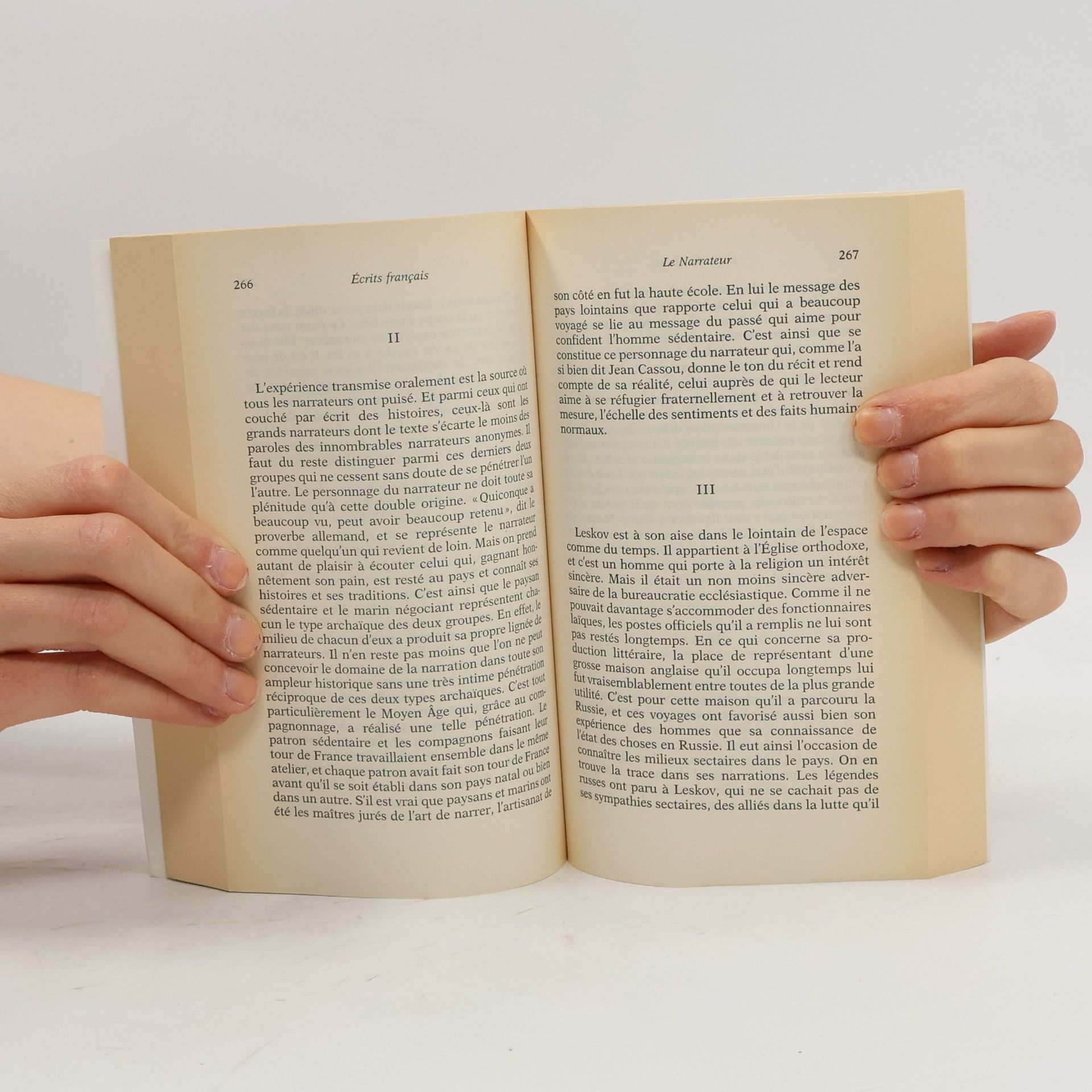 Walter Benjamin Ecrits français