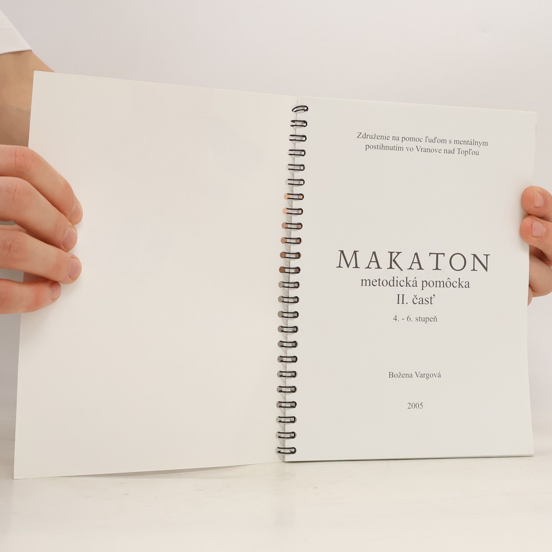 Božena Vargová Makaton II