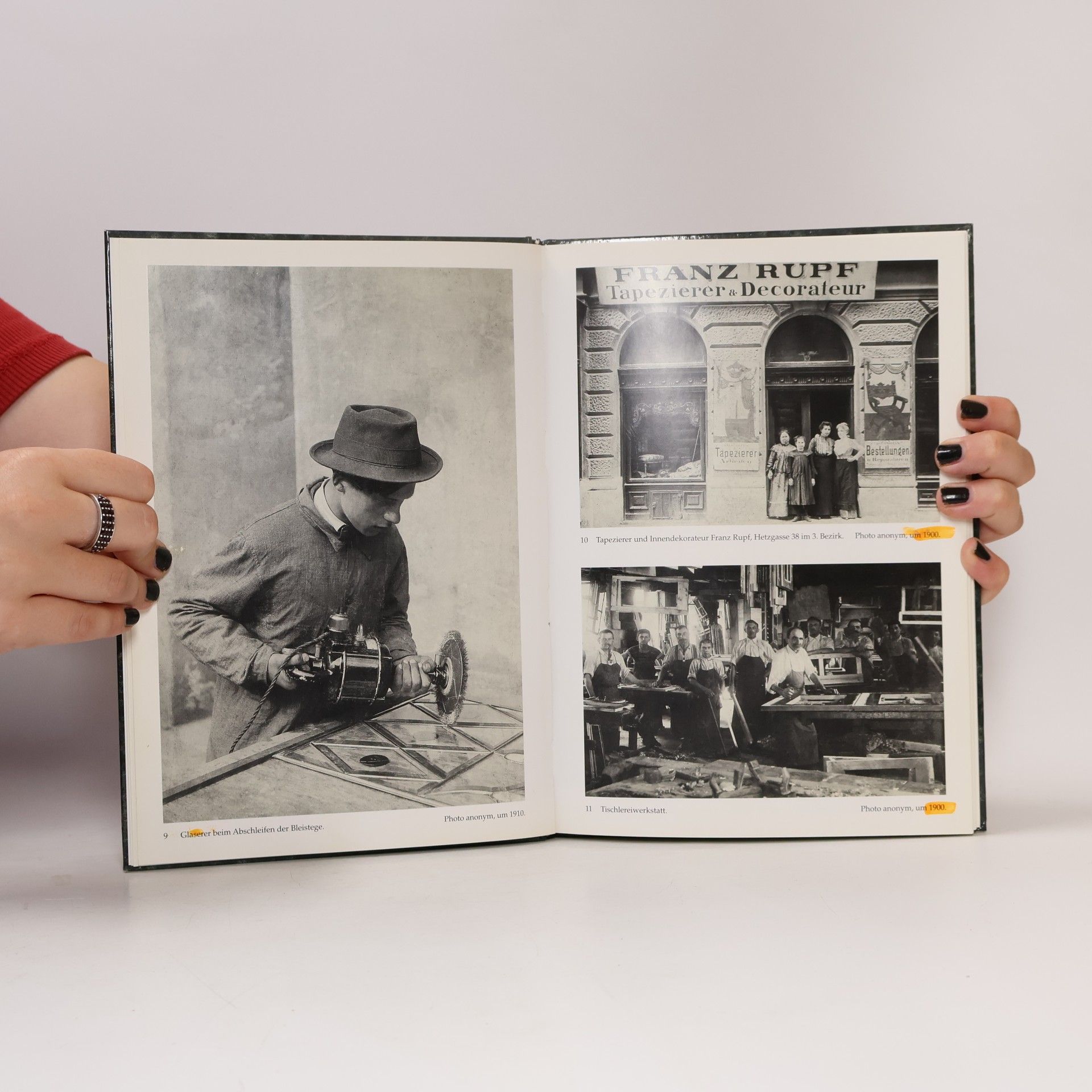 Heinz Rudolf Unger Das alte Handwerk. Album 1860-1930