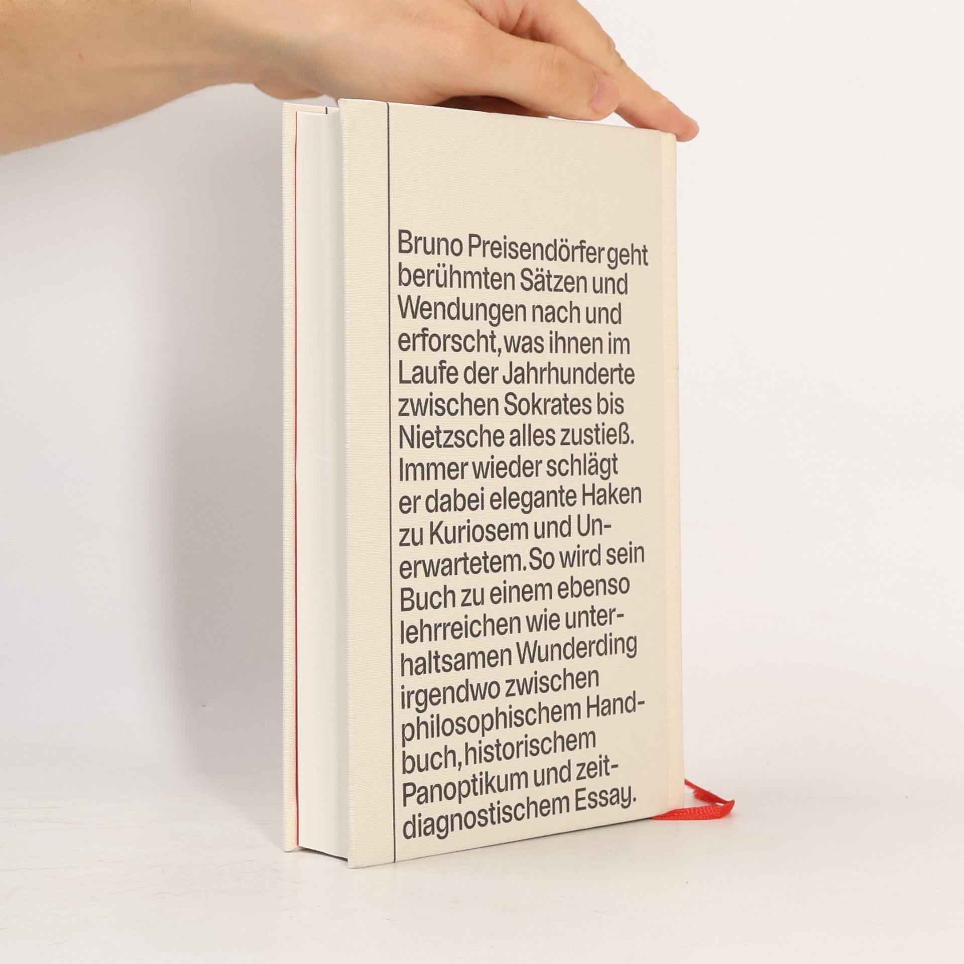 Bruno Preisendörfer Sätze, die die Welt verändern