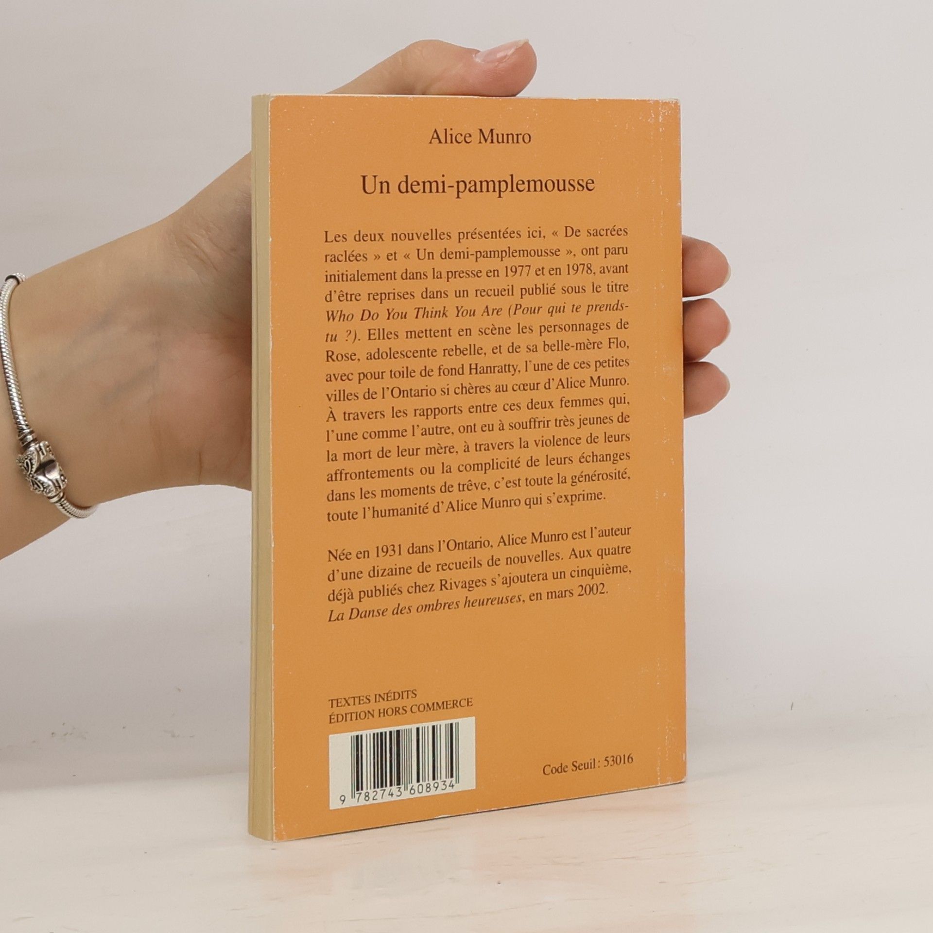 Alice Munro Un demi pamplemousse