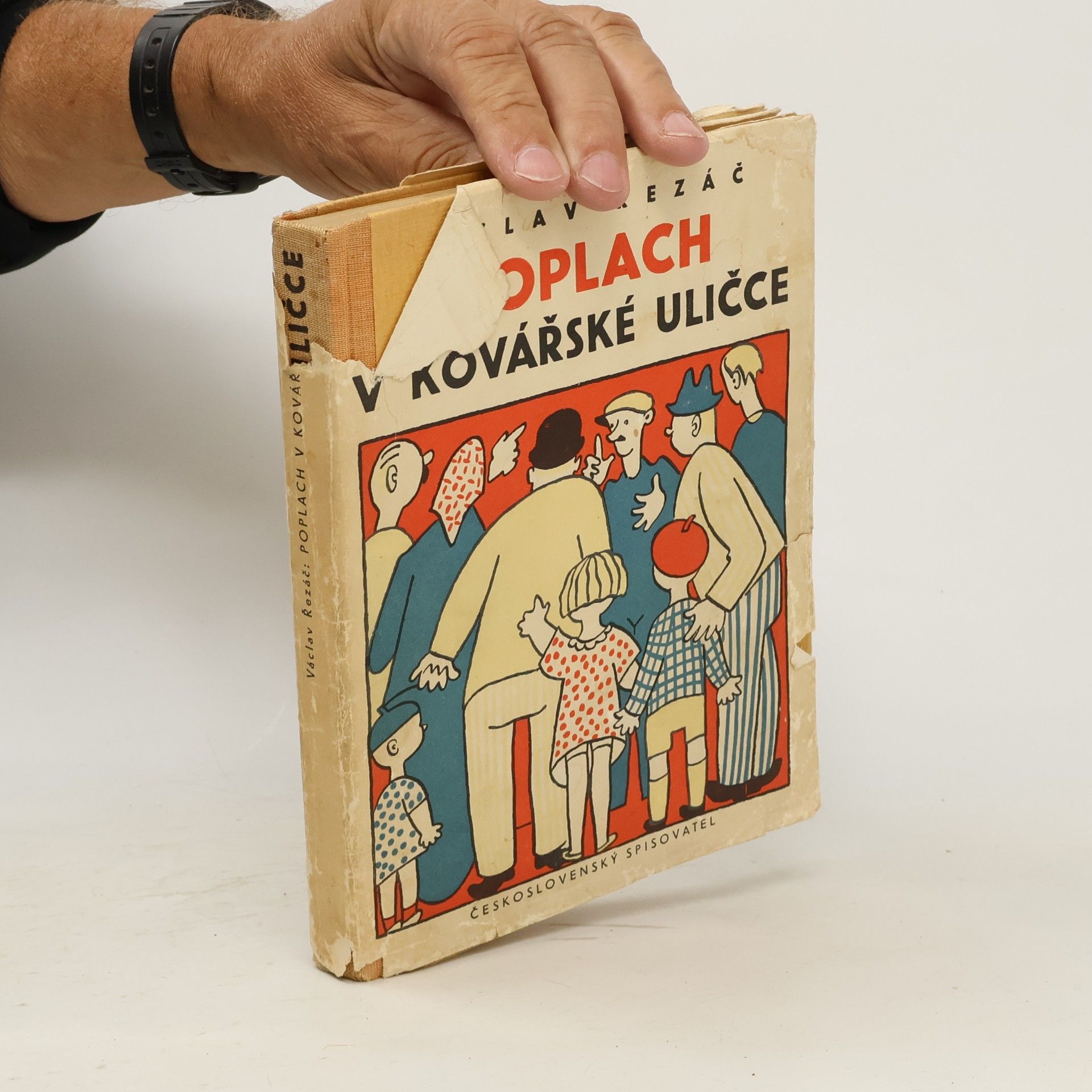 Václav Řezáč Poplach v Kovářské uličce