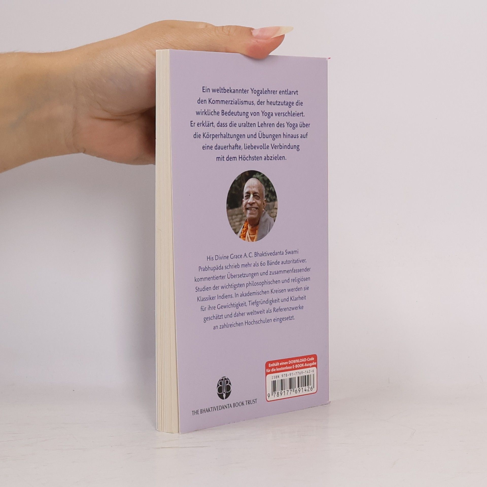 Šrí Šrímad A. Č. Bhaktivédanta Swami Prabhupáda Die Perfektion des Yoga