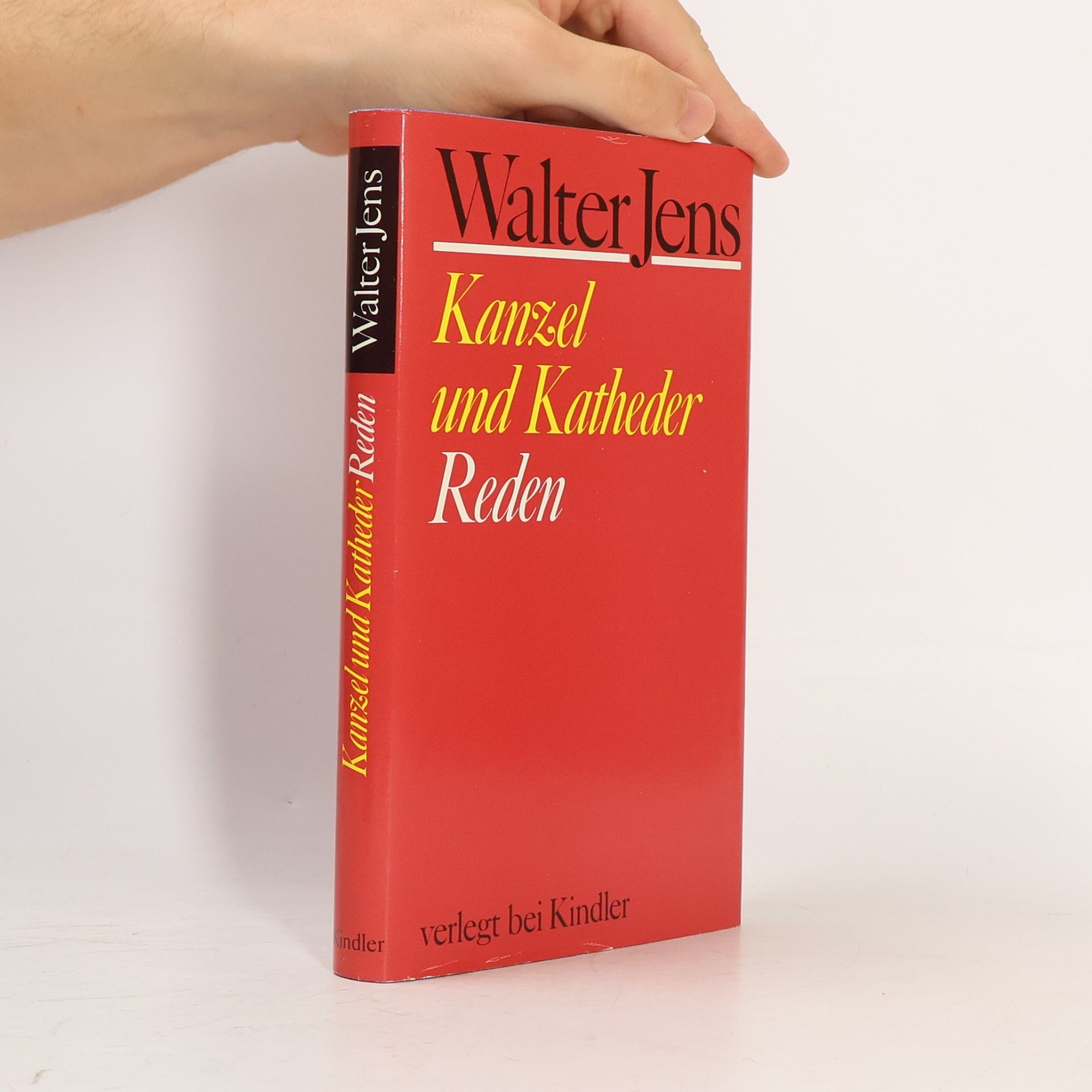 Walter Jens Kanzel und Katheder