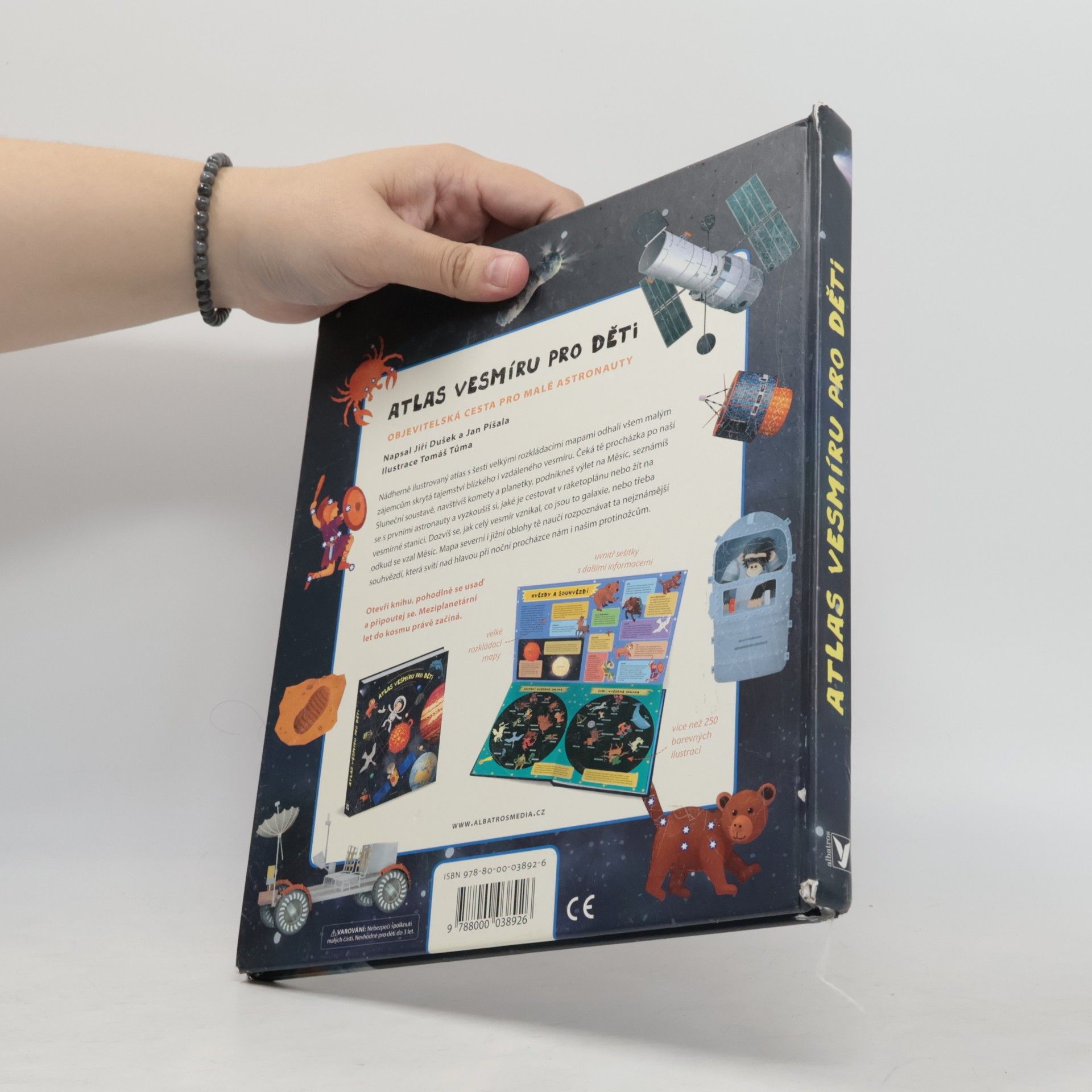 Jiří Dušek Atlas vesmíru pro děti. Objevitelská cesta pro malé astronauty