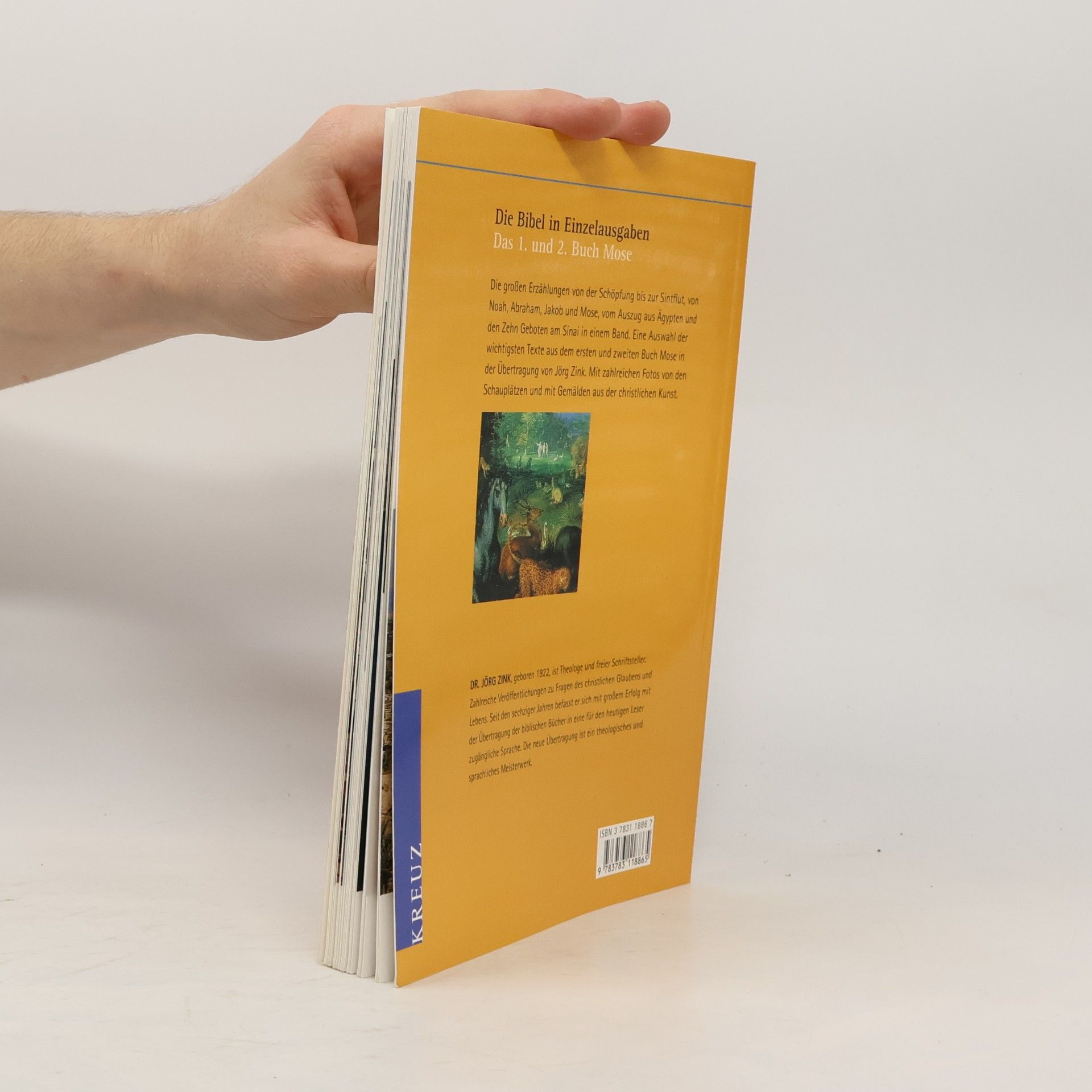 Jörg Zink Der Garten Eden und die Wüstenwanderung
