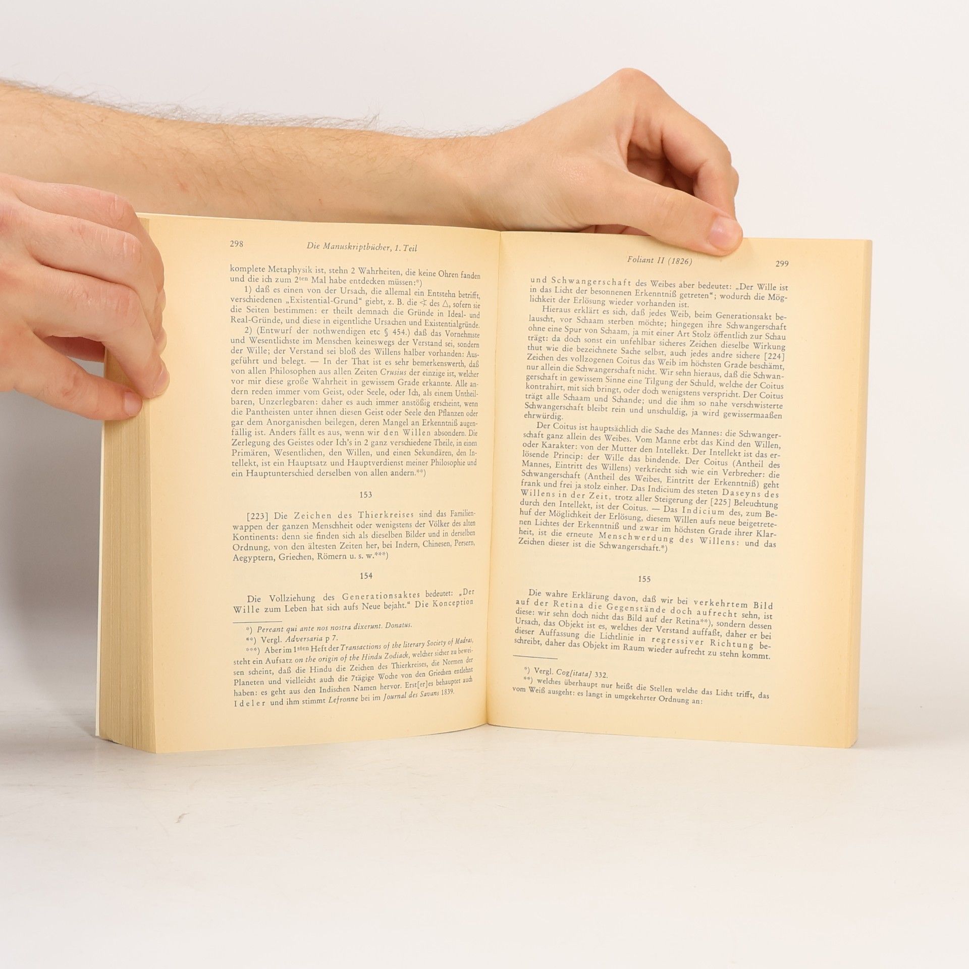 Arthur Schopenhauer Der Handschriftliche Nachlaß. Band 3. Berliner Manuskripte (1818-1830