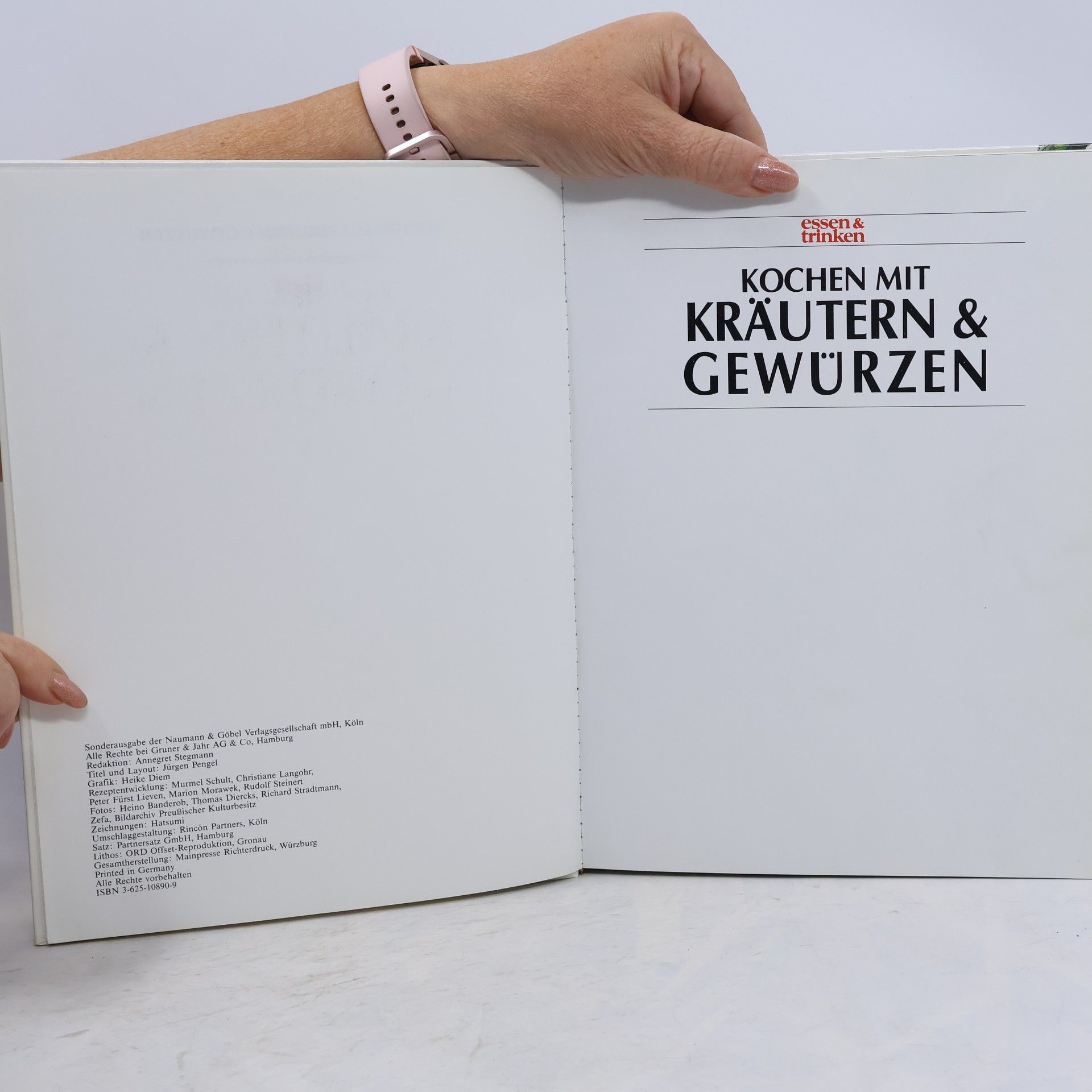 Annegret Stegmann Kochen mit Kräutern & Gewürzen