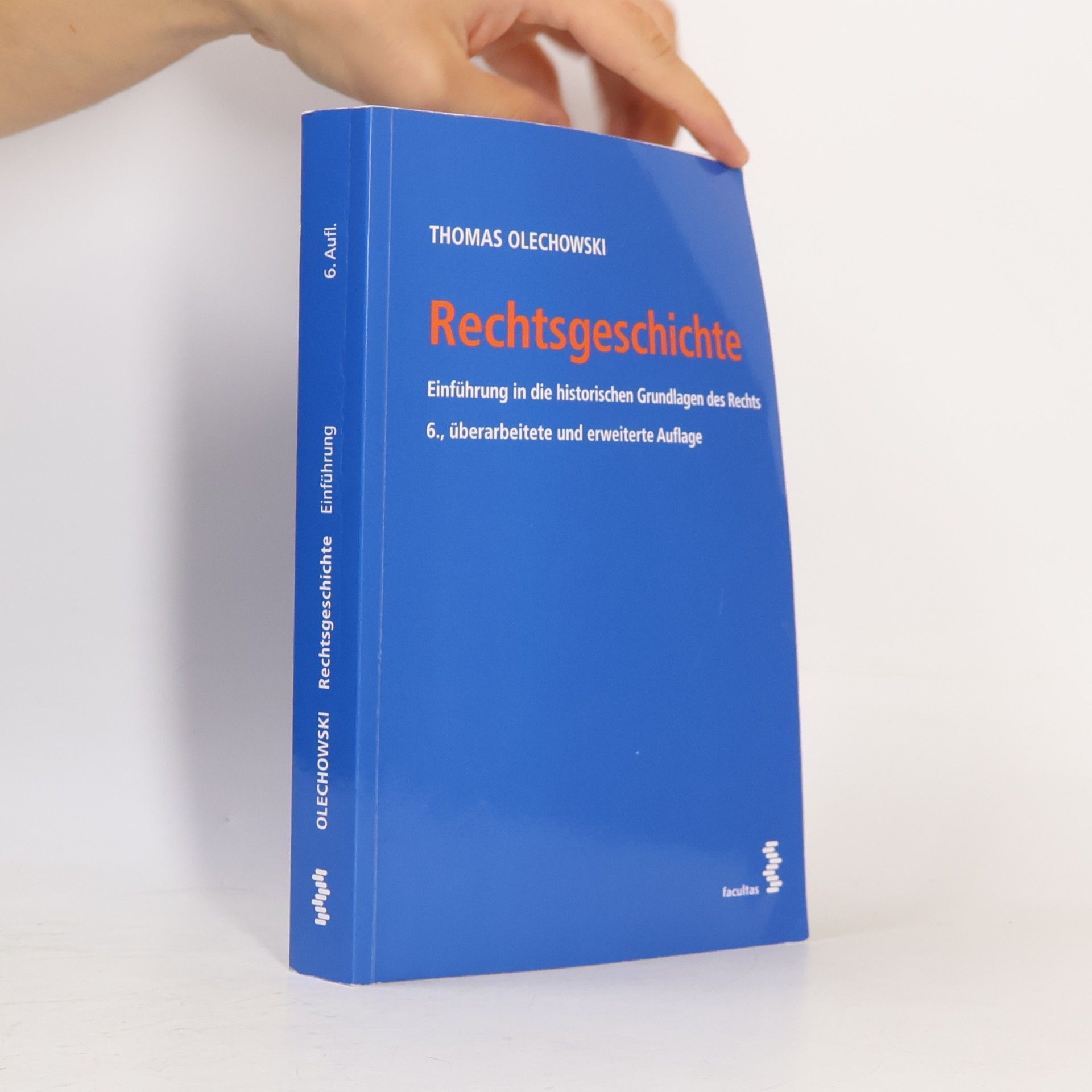 Thomas Olechowski Rechtsgeschichte