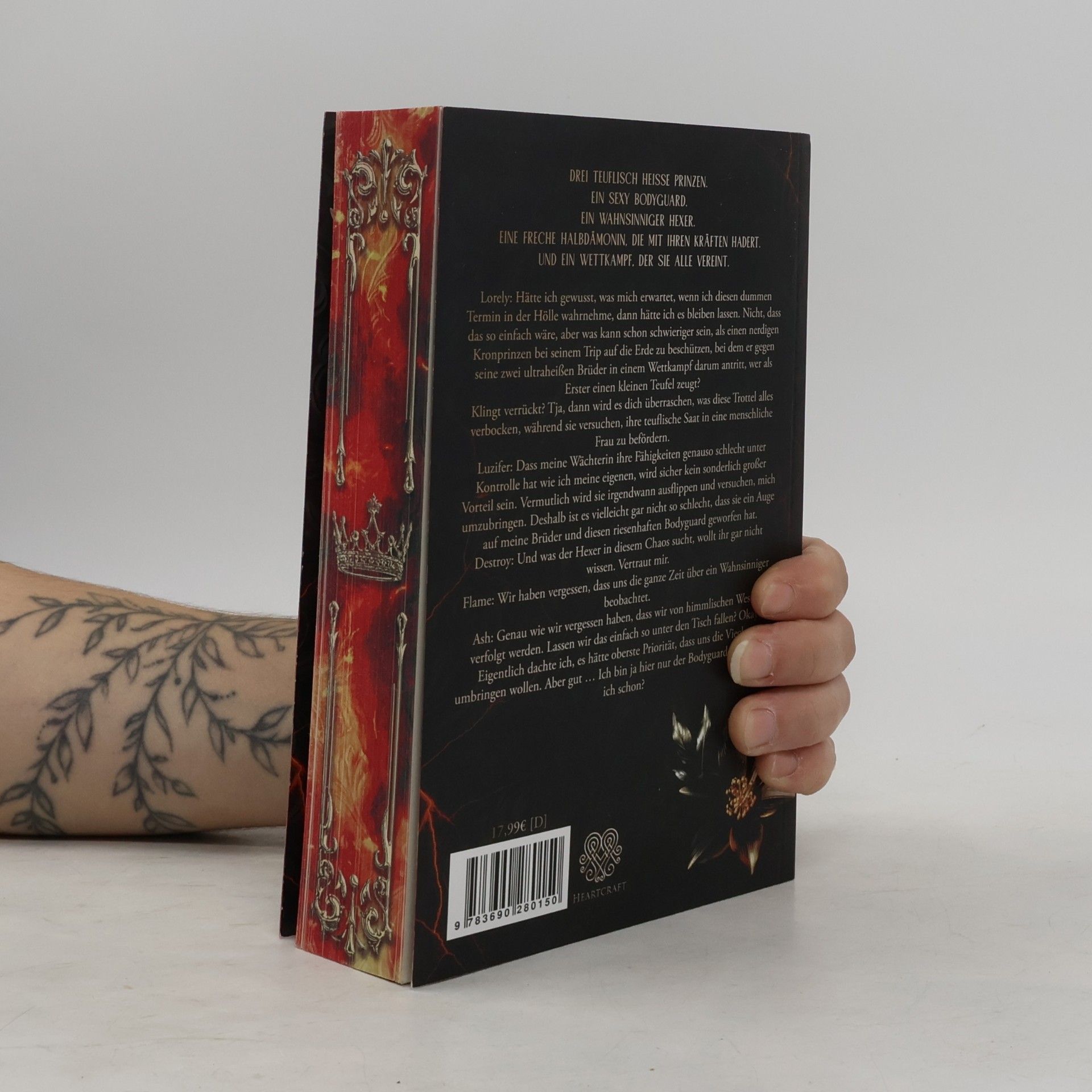 Katy Crown Infernal Royals - Brenne für uns (Dark Reverse Harem Romantasy)