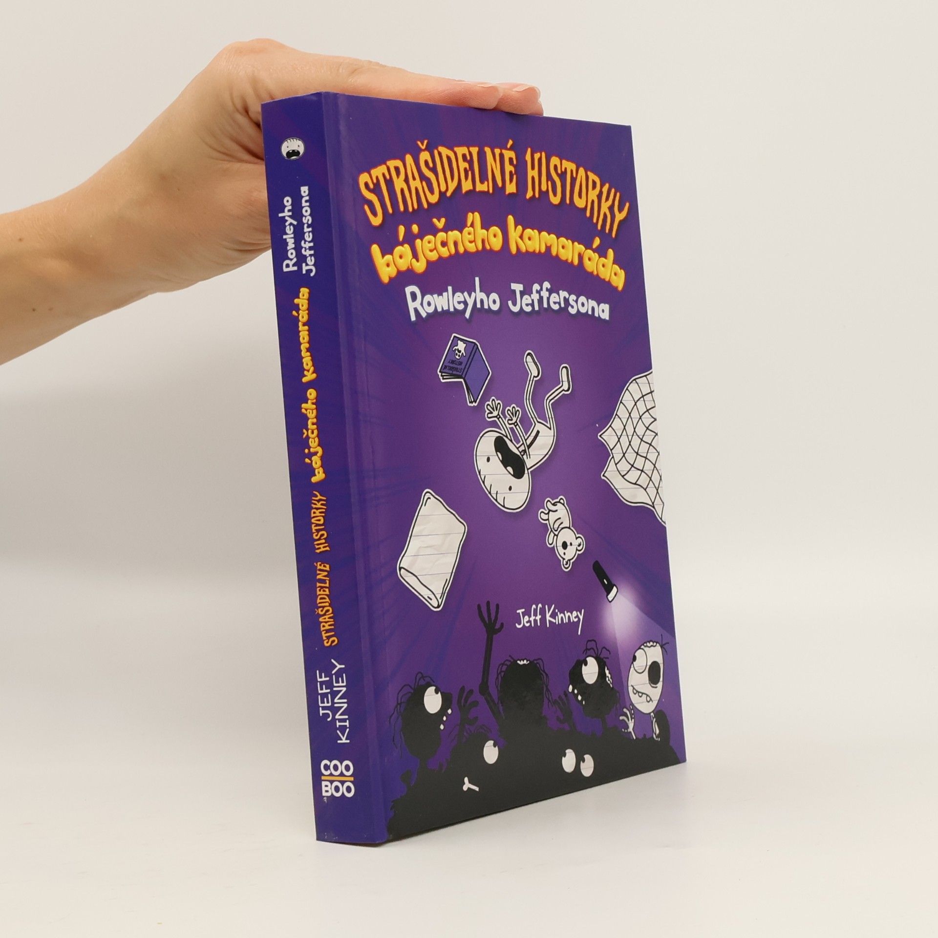 Jeff Kinney Strašidelné historky báječného kamaráda Rowleyho Jeffersona