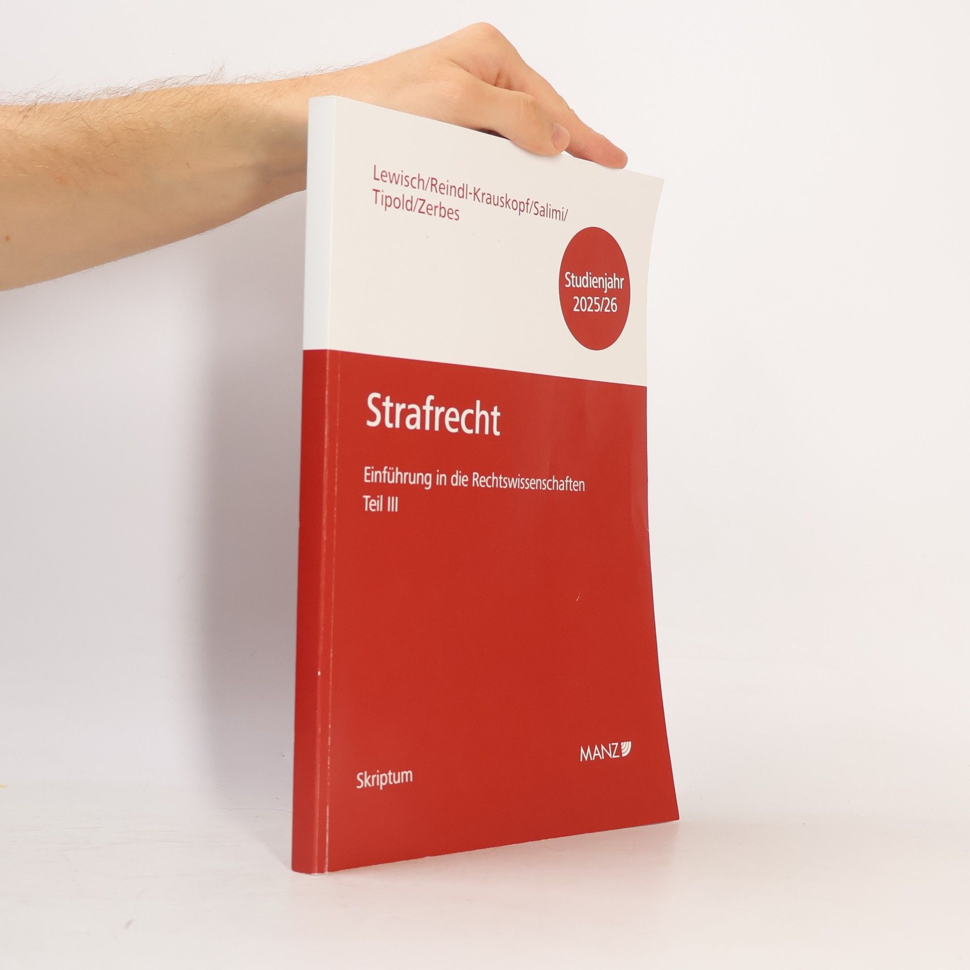 Strafrecht Einführung in die Rechtswissenschaften