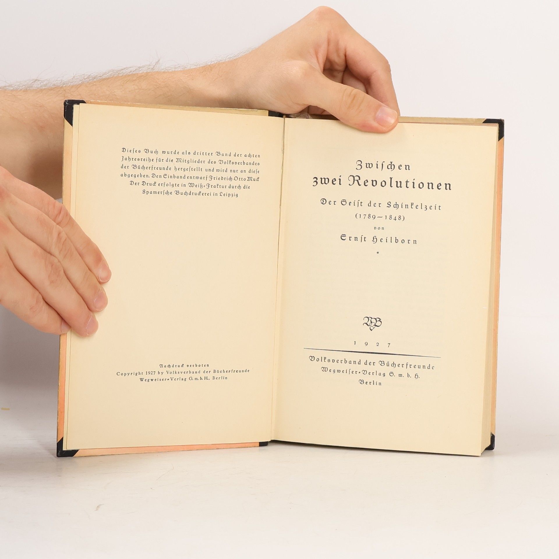 Ernst Heilborn Zwischen zwei Revolutionen