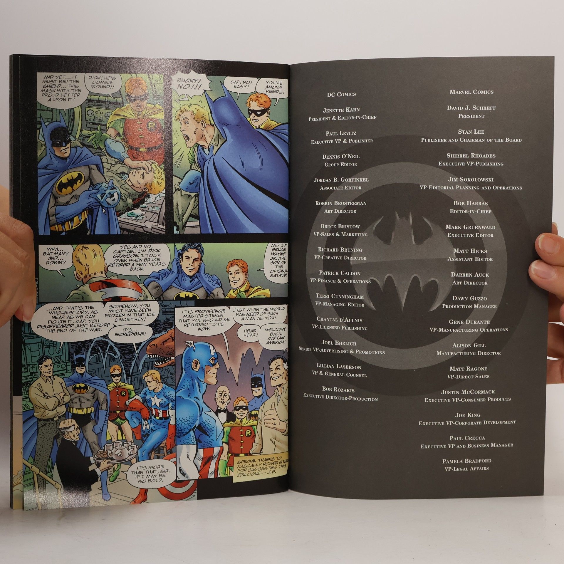 Collectif d'auteurs Batman & Captain America