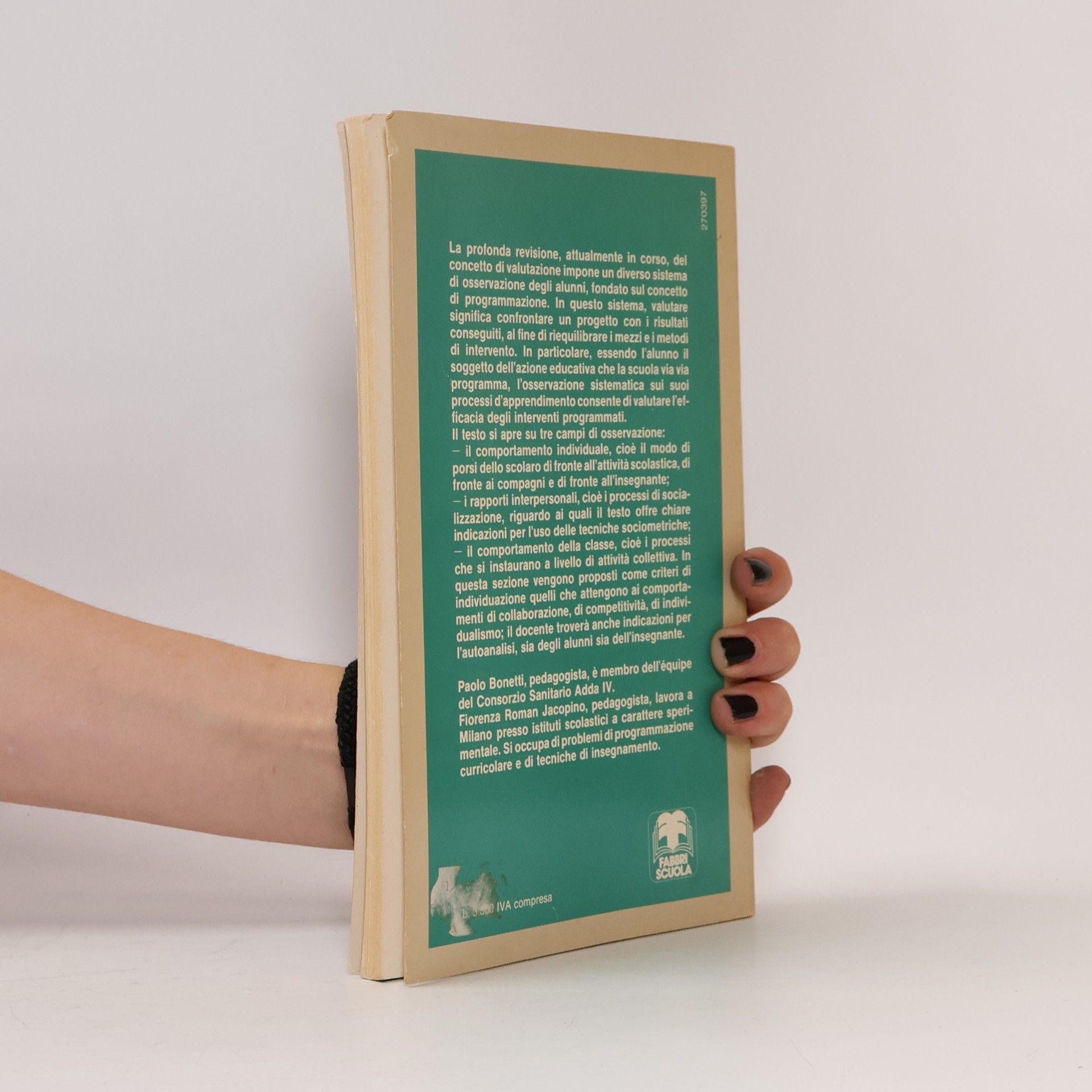 Autores varios L'osservazione sistematica degli alunni