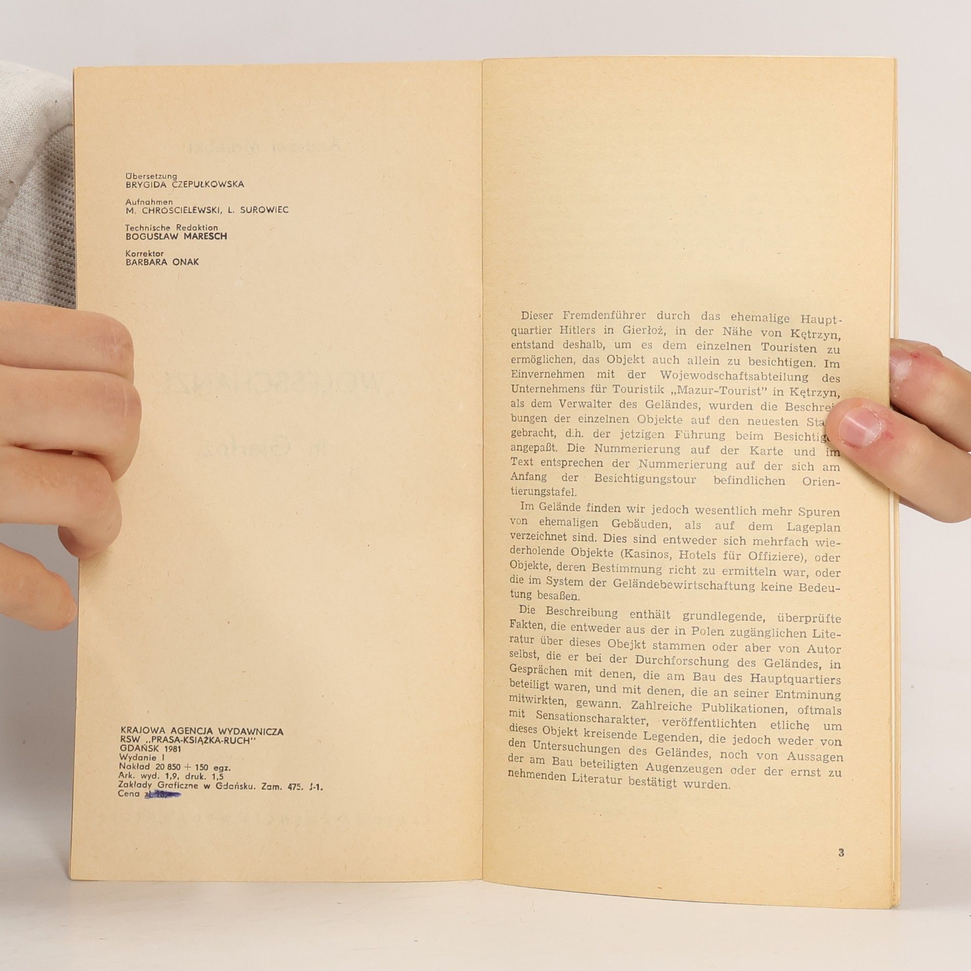 Autorenkollektiv "Wolfsschanze" Gierłoż