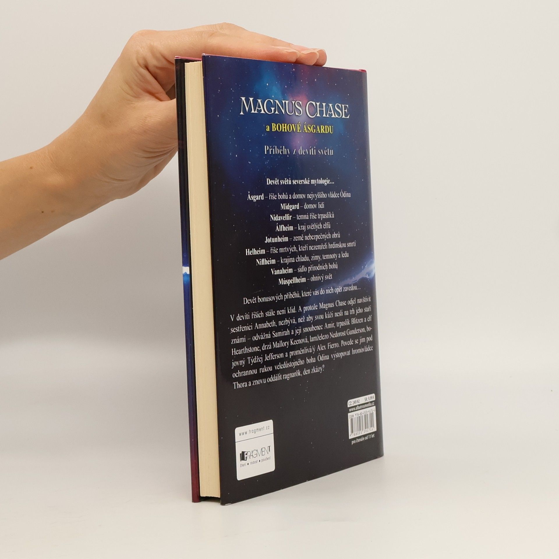 Rick Riordan Magnus Chase a bohové Ásgardu. Příběhy z devíti světů