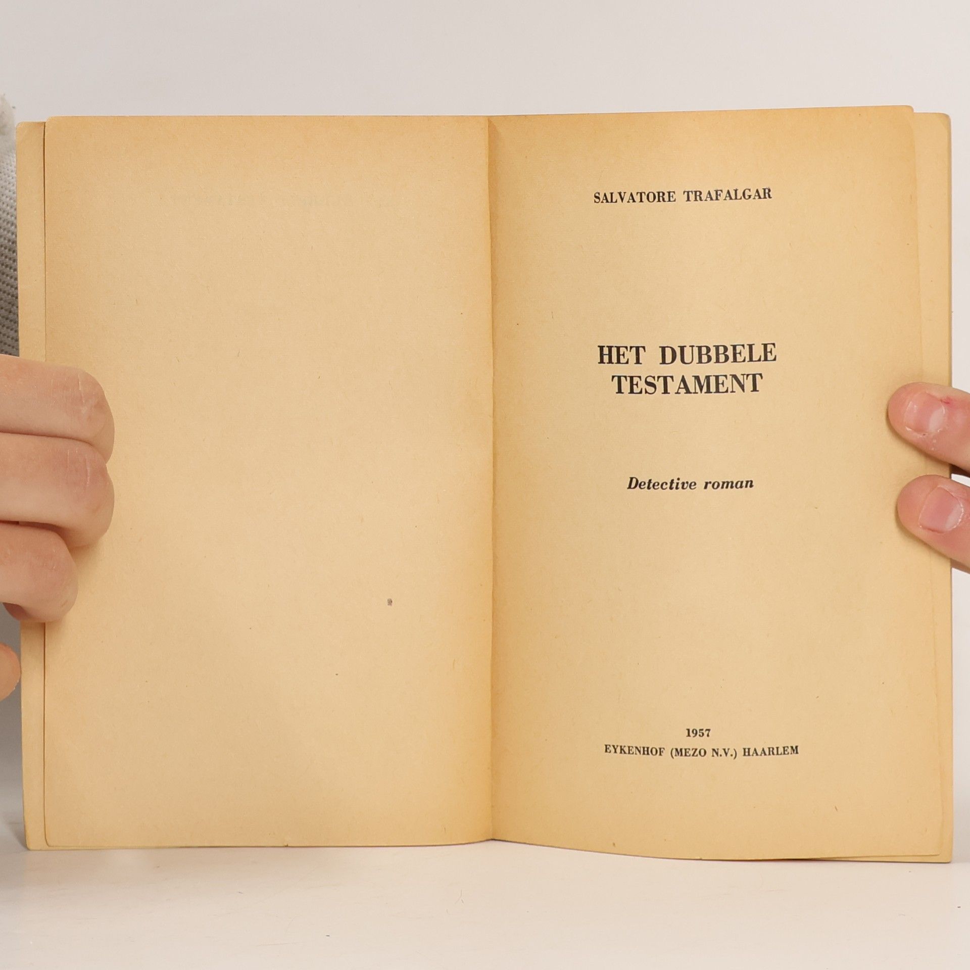 Salvatore Trafalger Het dubbele Testament