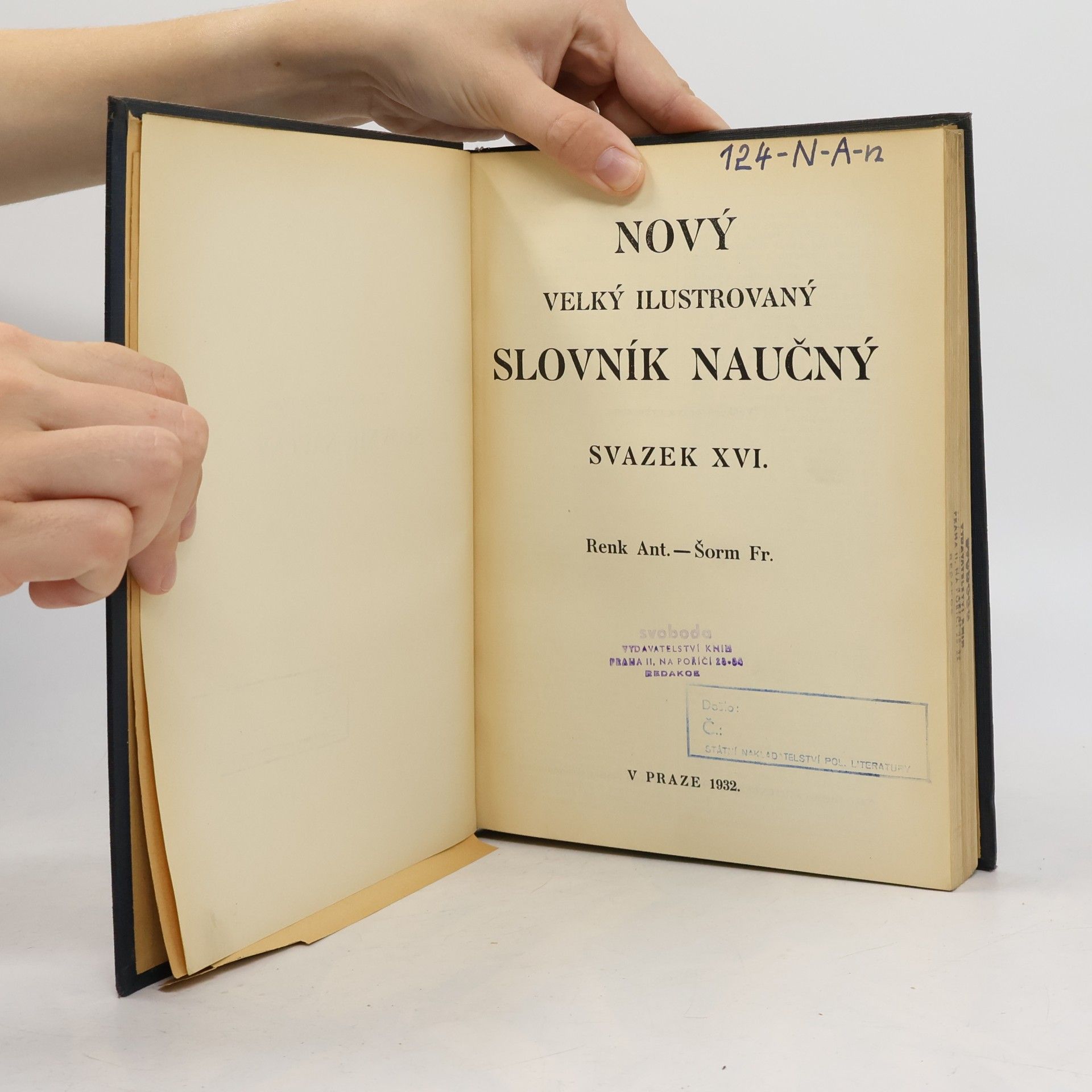 Kolektiv autorů Nový velký ilustrovaný slovník naučný XVI.