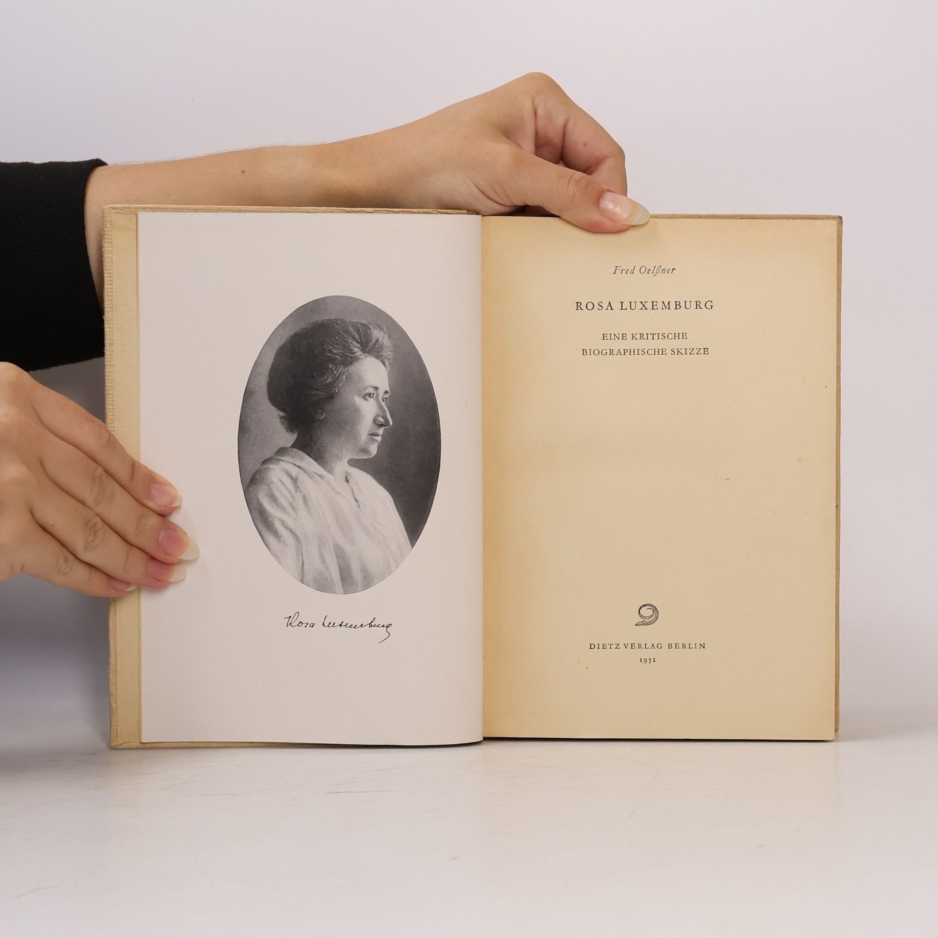 Fred Oelssner Rosa Luxemburg