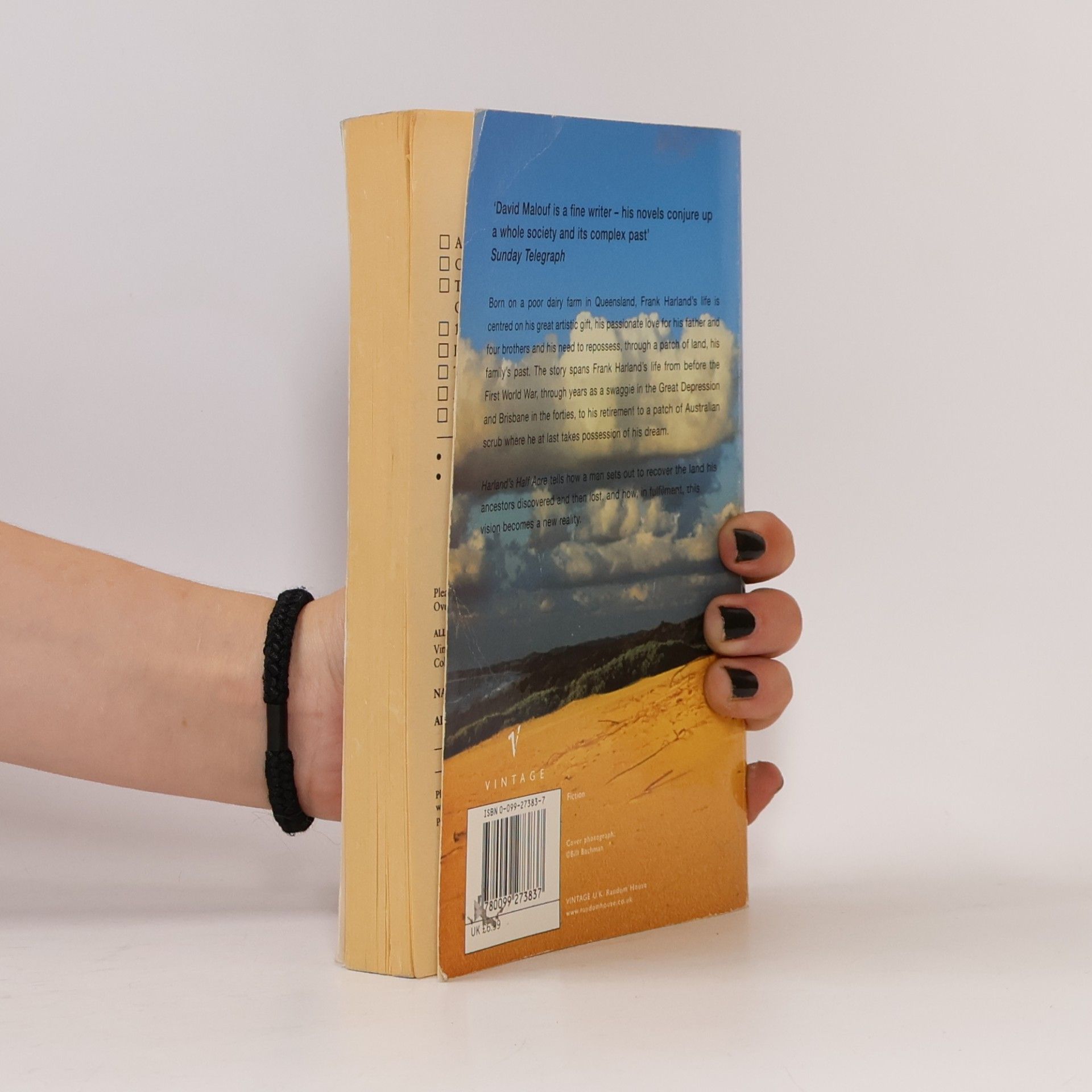 David Malouf Harland's Half Acre