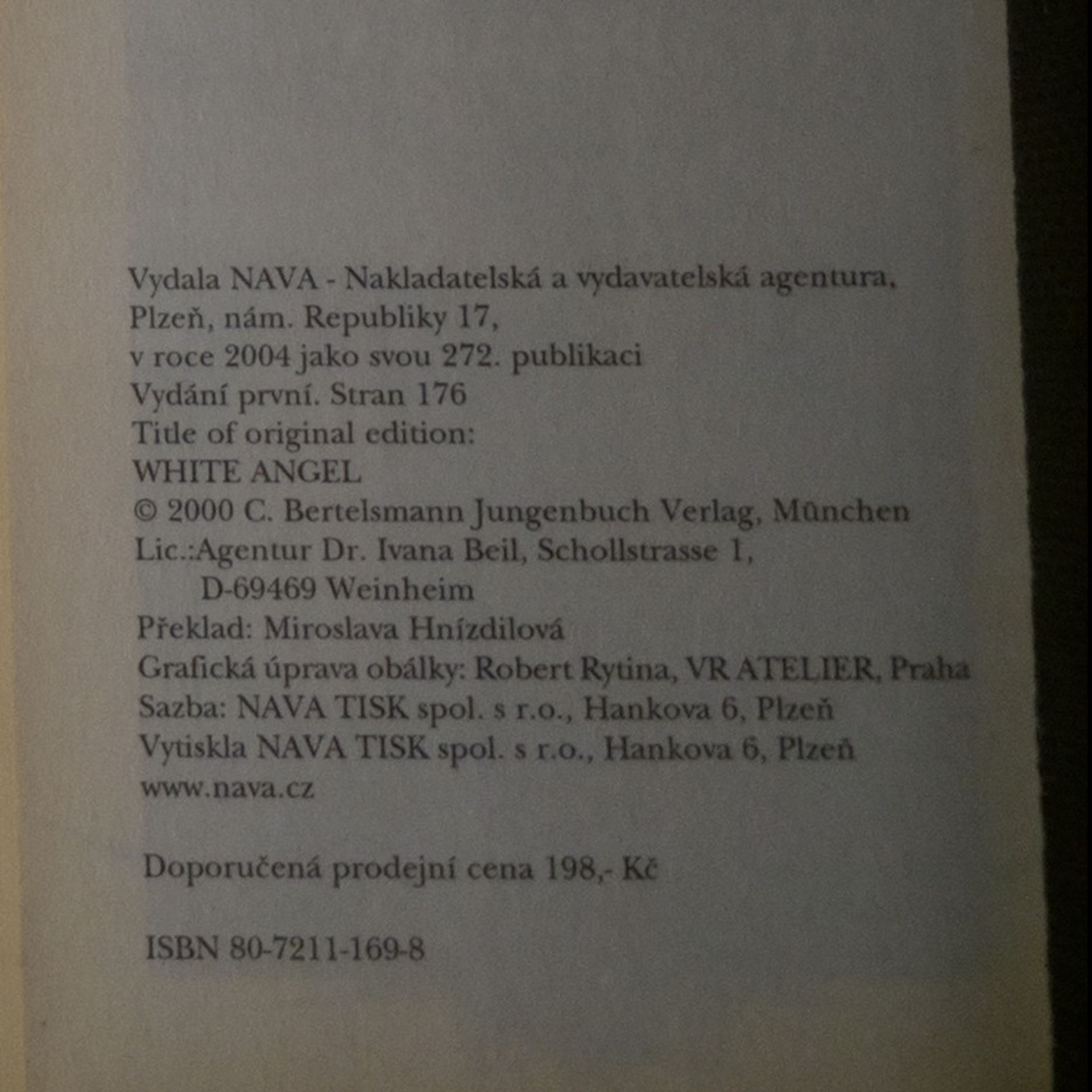 Harald Tondern Bílý anděl