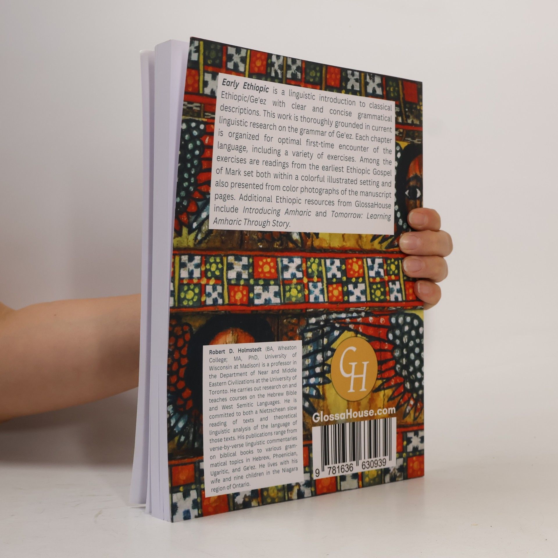 Robert D. Holmstedt Early Ethiopic:: An Introduction With Exercises: An Introduction With Exercises: An Introduction With Exercises