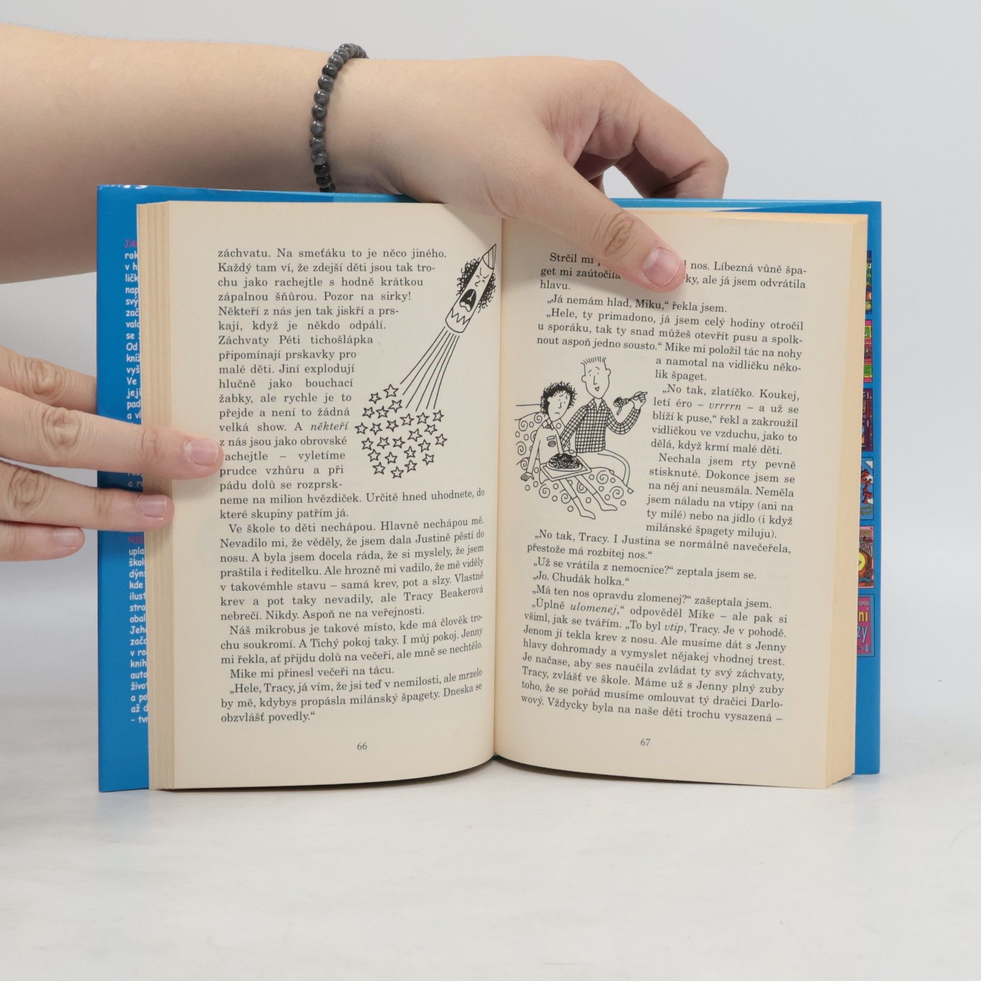 Jacqueline Wilson V hlavní roli Tracy Beakerová