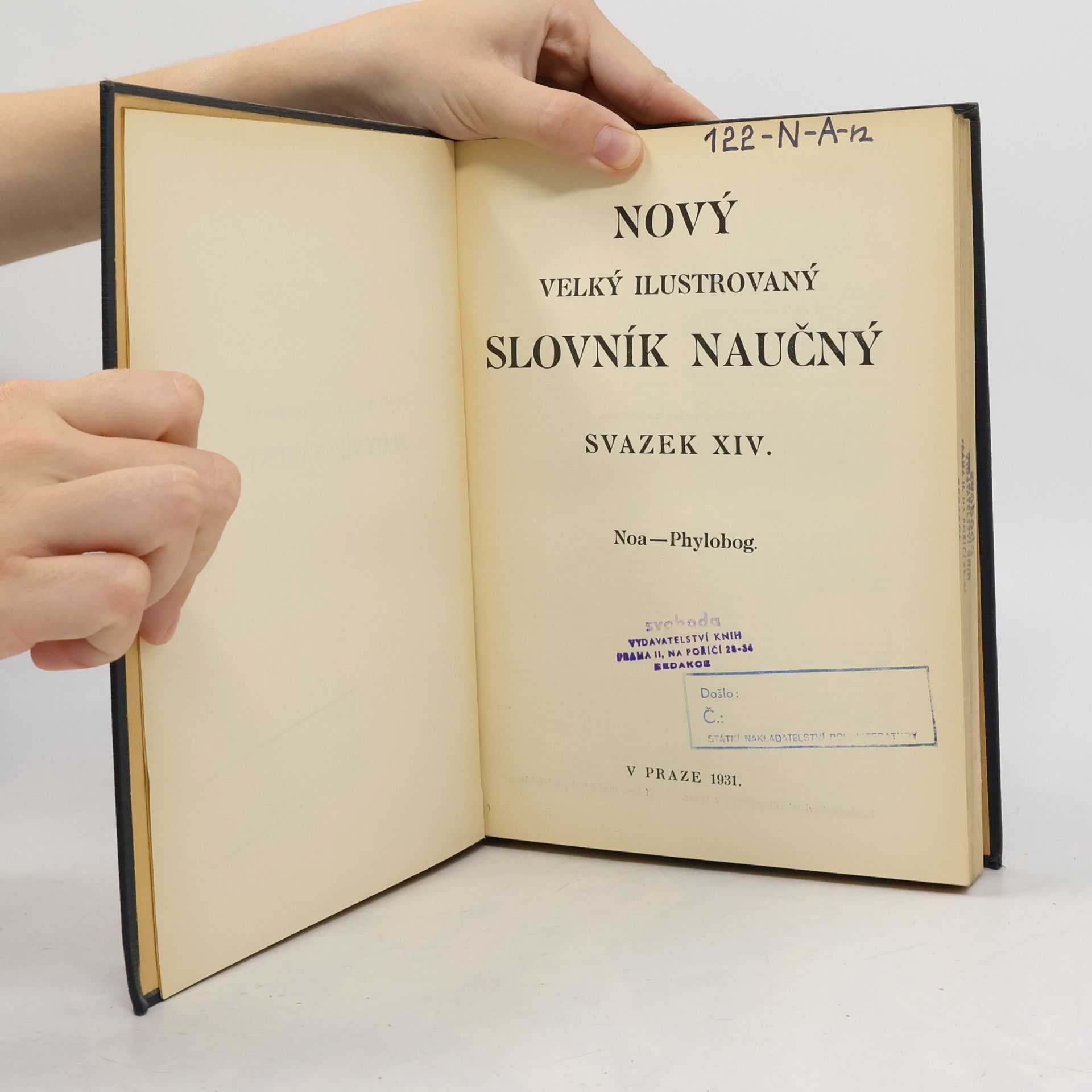 Various authors Nový velký ilustrovaný slovník naučný XIV.