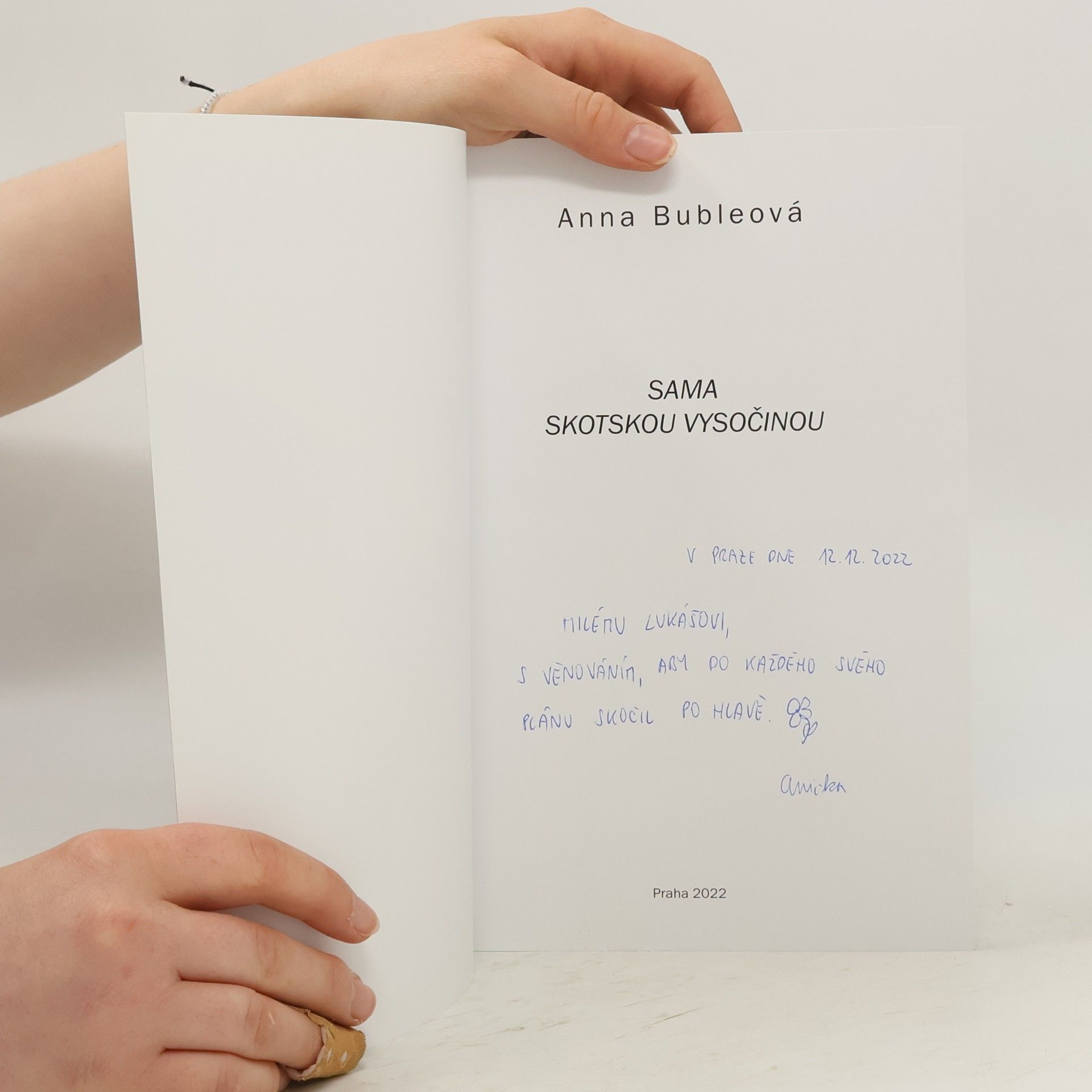 Anna Bubleová Sama Skotskou vysočinou