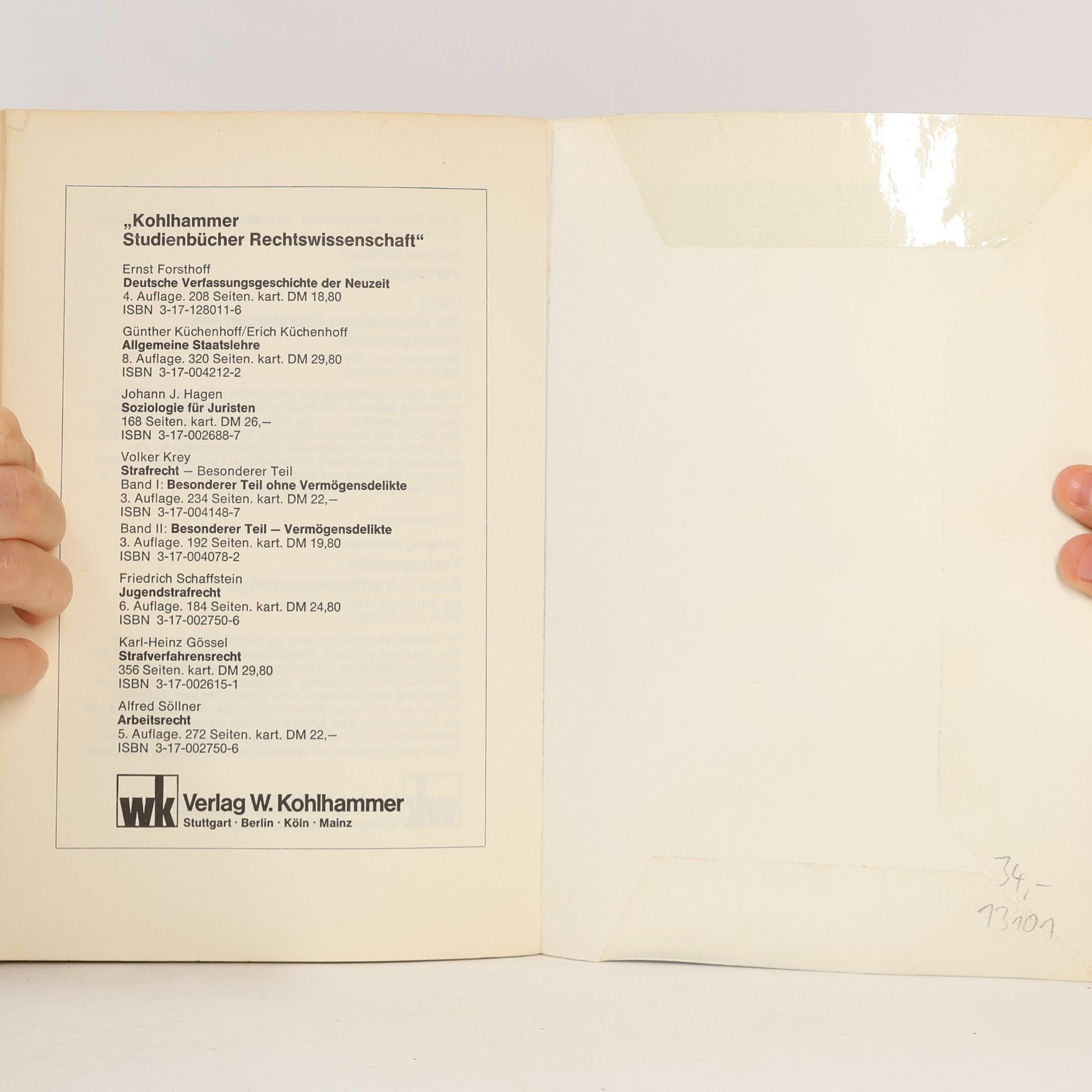 Helmut Lohmann Kohlhammer Studienbücher - 2: Vertragsrecht