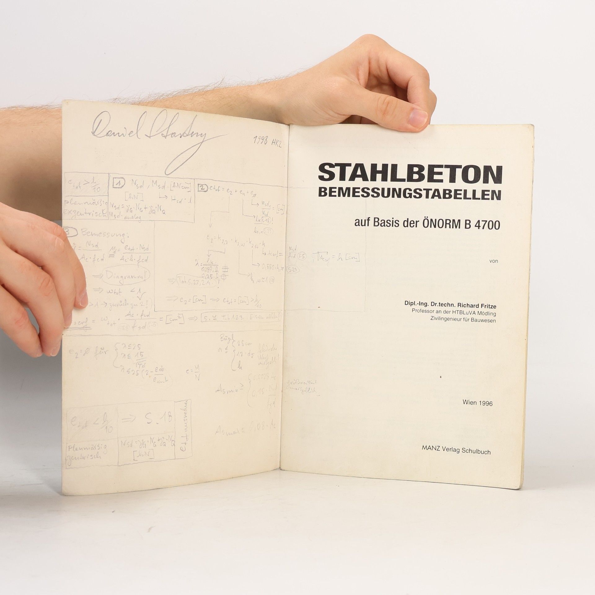 Richard Fritze Stahlbeton-Bemessungstabellen