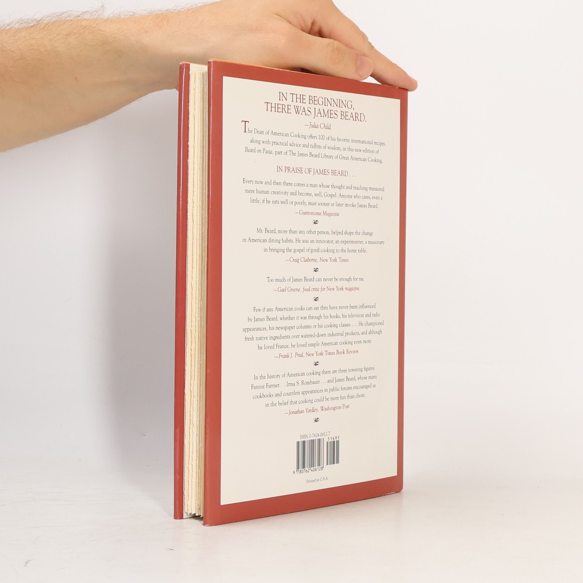 James Beard The James Beard Library of Great American Cooking: Beard on Pasta
