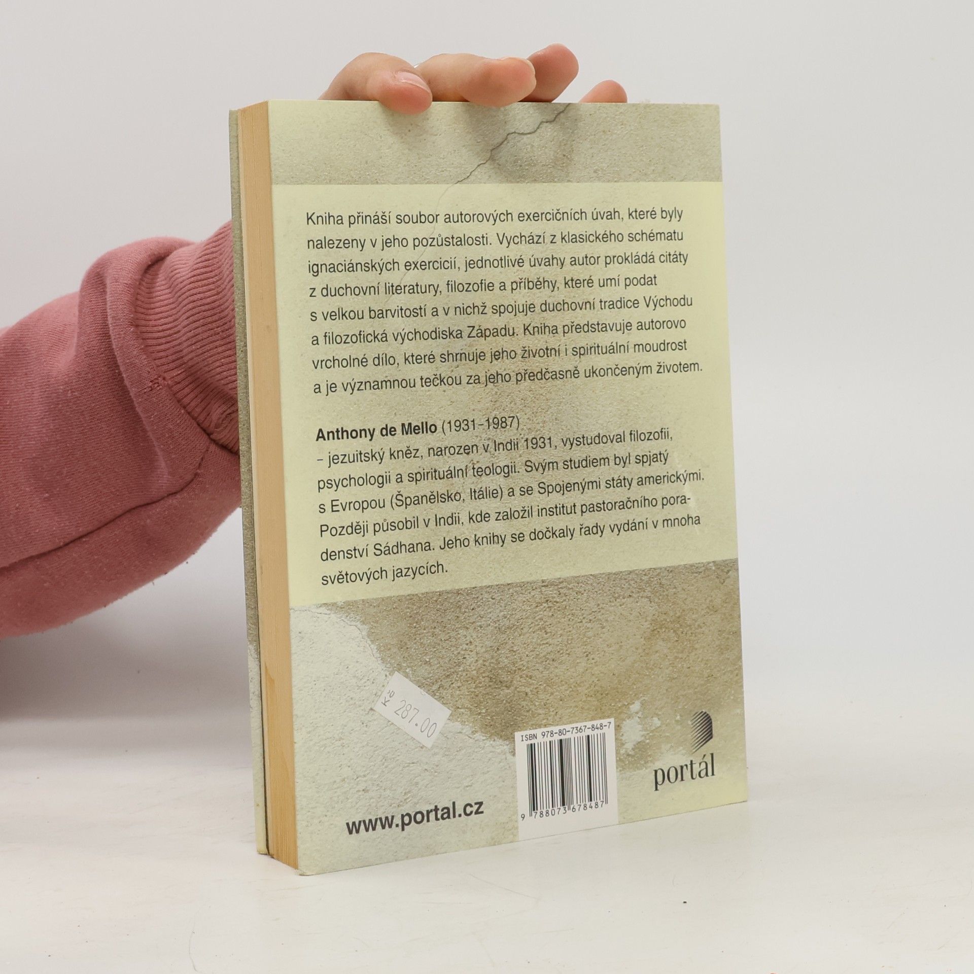 Anthony De Mello Hledání Boha. Ignaciánská duchovní cvičení.