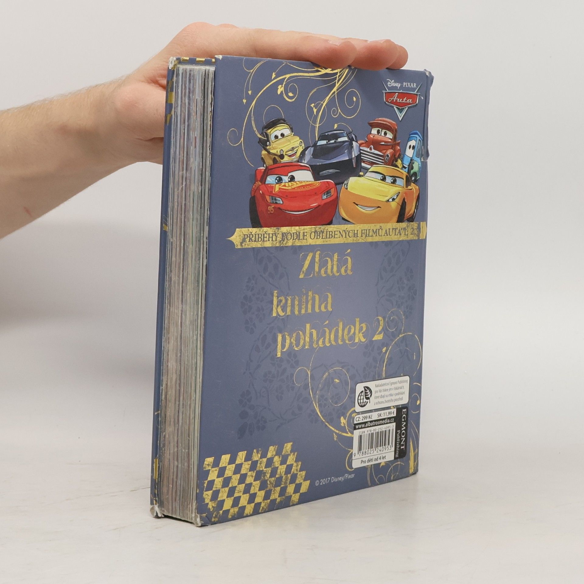Walt Disney Auta Zlatá kniha pohádek 2