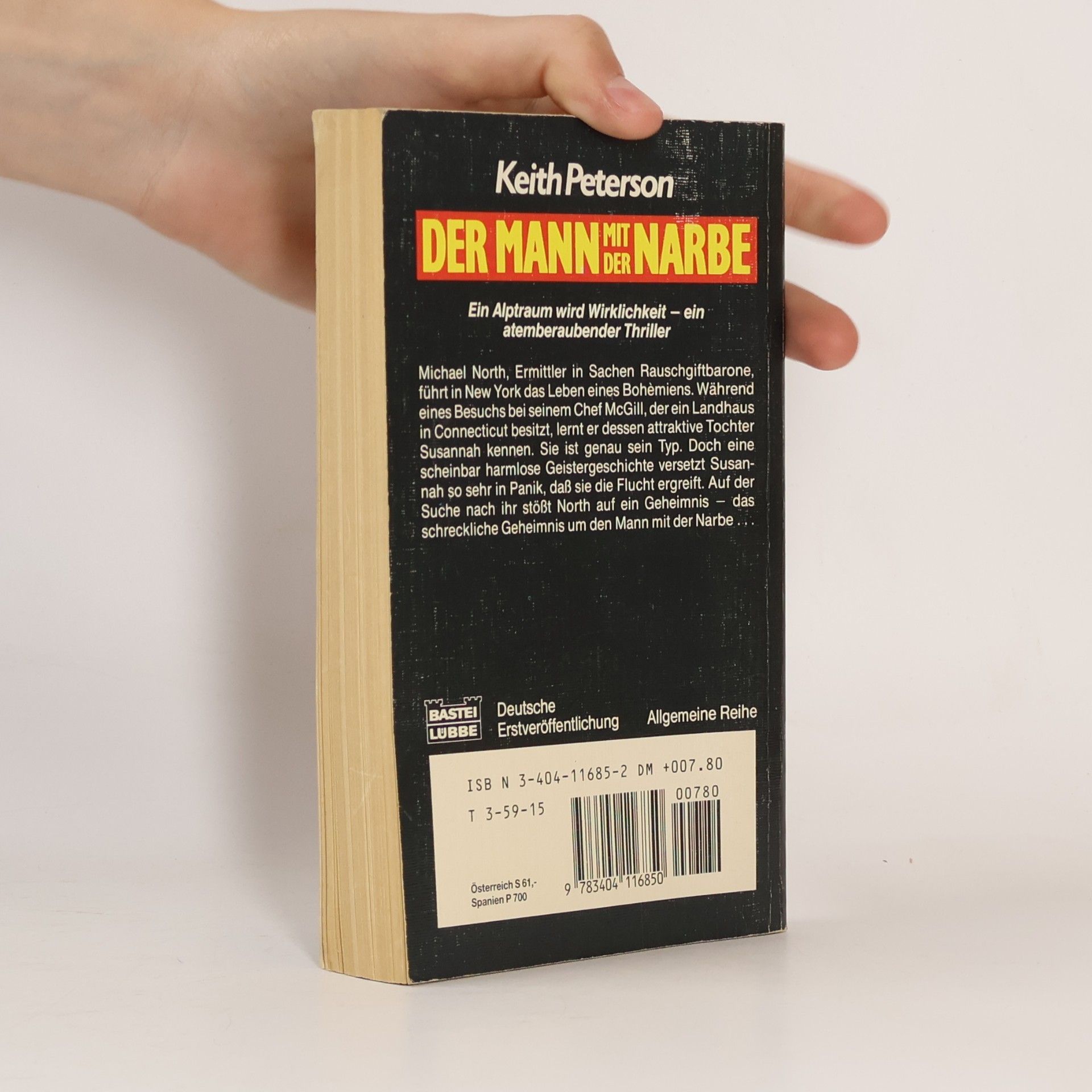 Andrew Klavan Der Mann mit der Narbe. Thriller