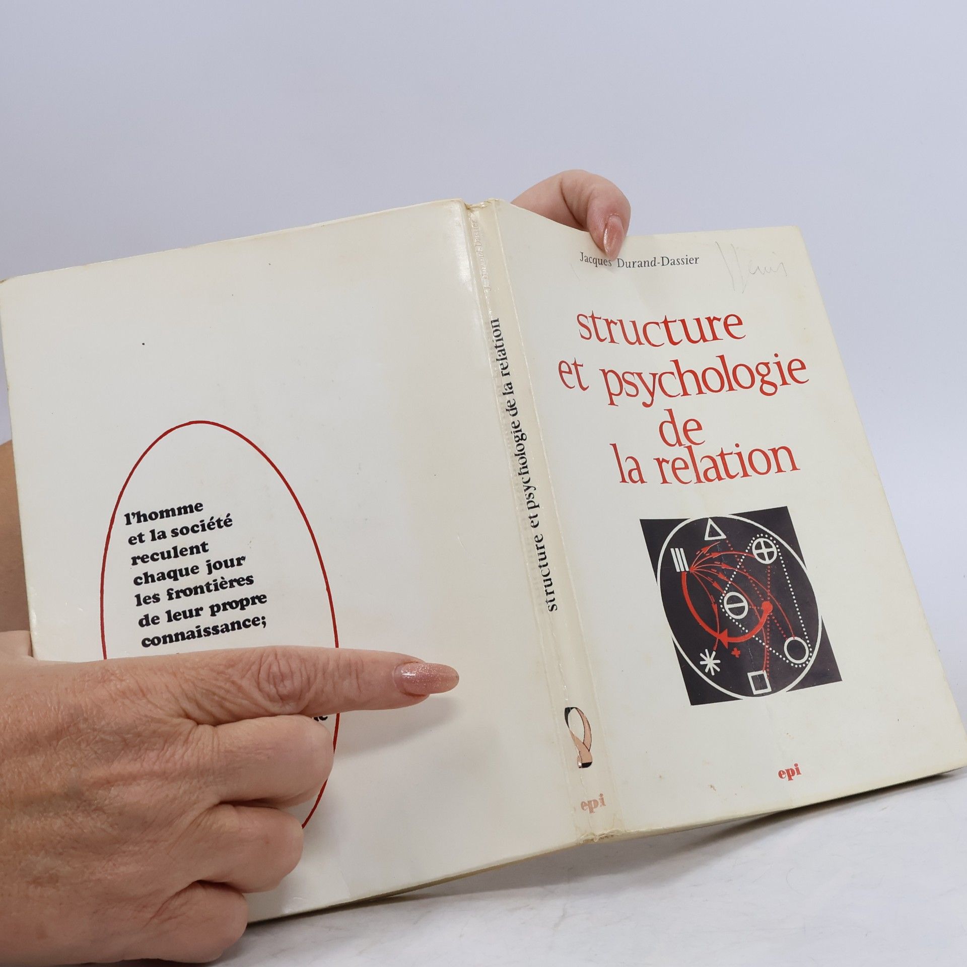 Jacques Durand-Dassier Structure et psychologie de la relation