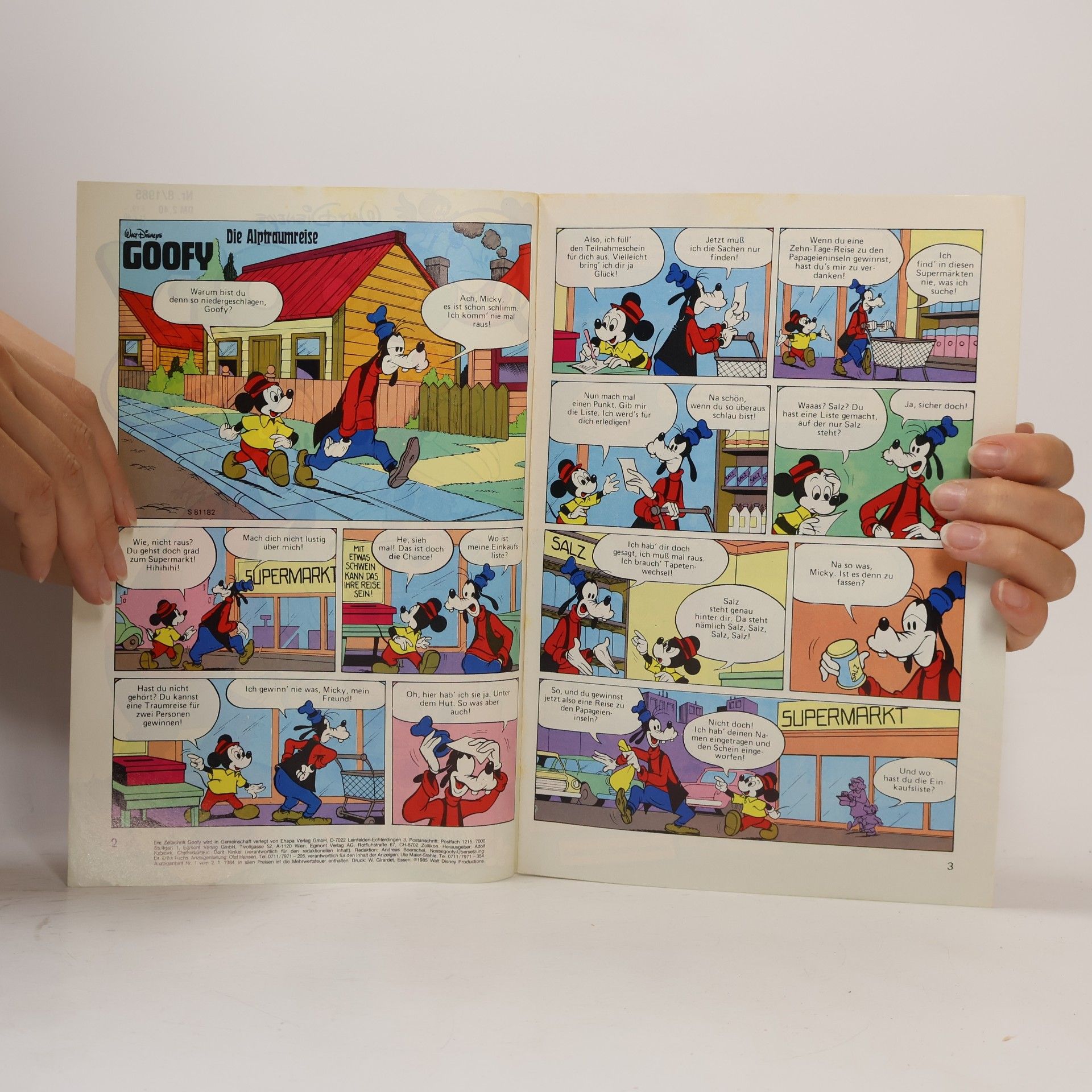 Autores varios Goofy 8/1995