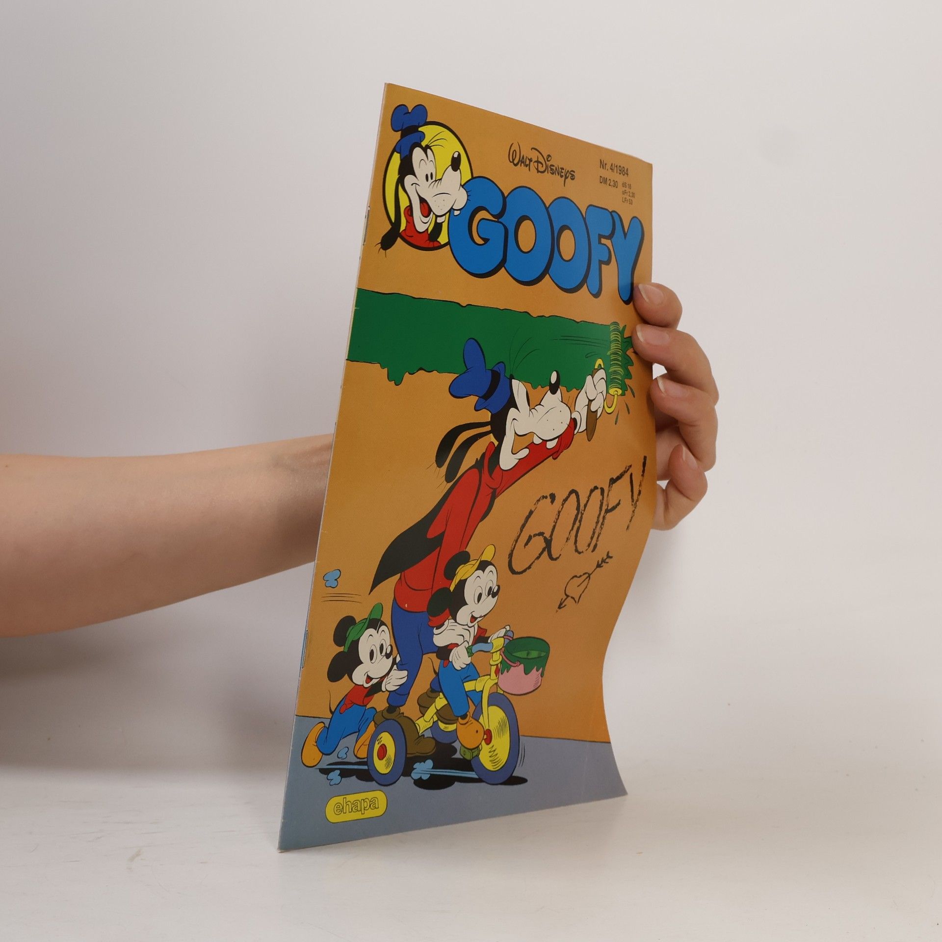 Walt Disney Goofy 4/1984