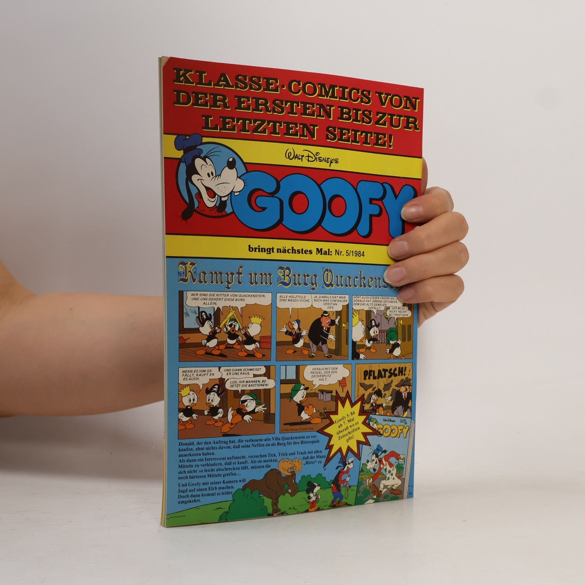 Walt Disney Goofy 4/1984