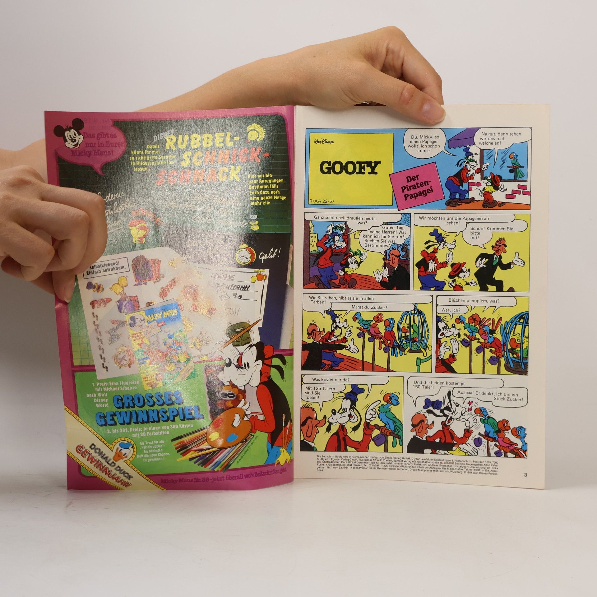Autores varios Goofy 9/1984
