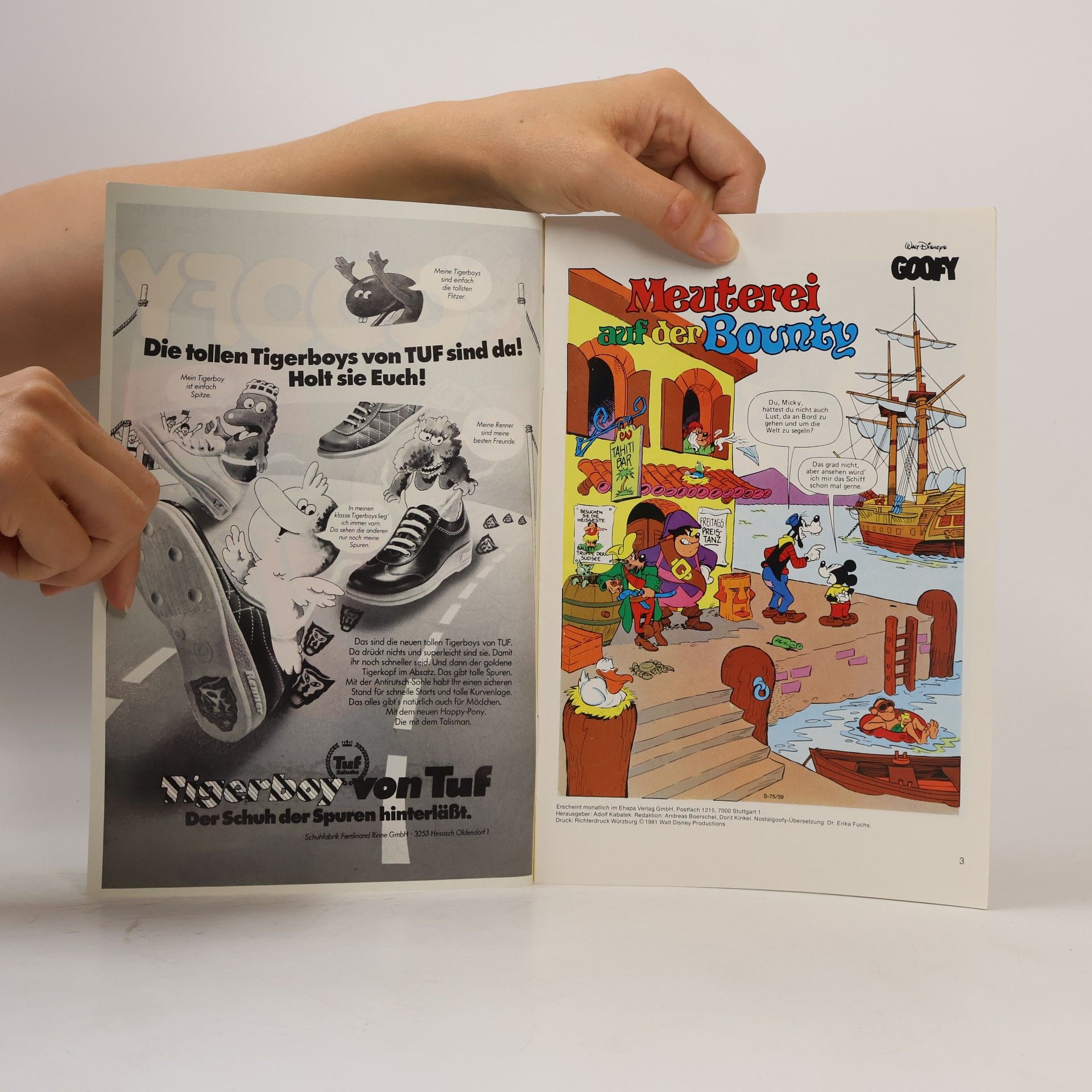Autores varios Goofy 11/1981