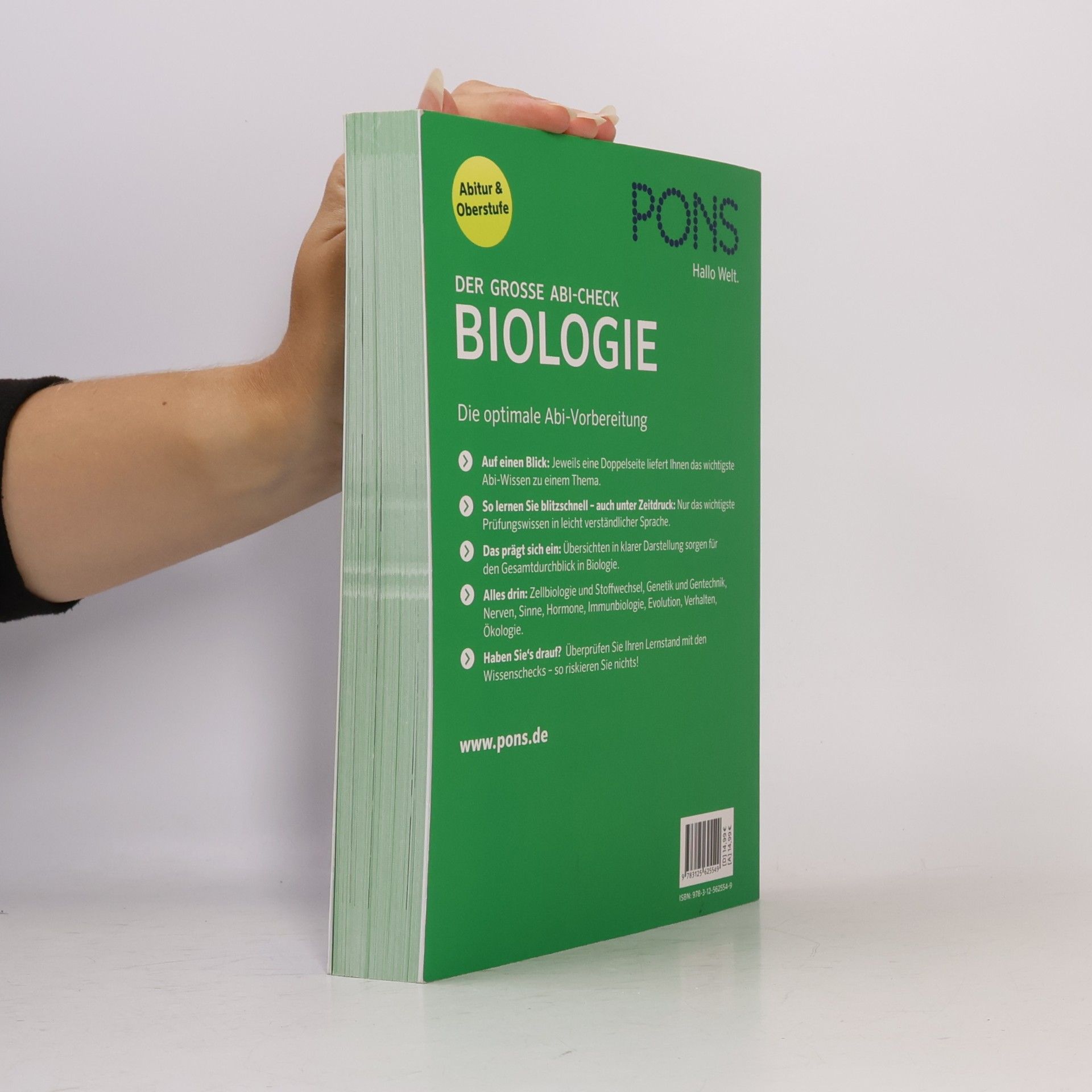 Jürgen Christner Der große Abi-Check Biologie
