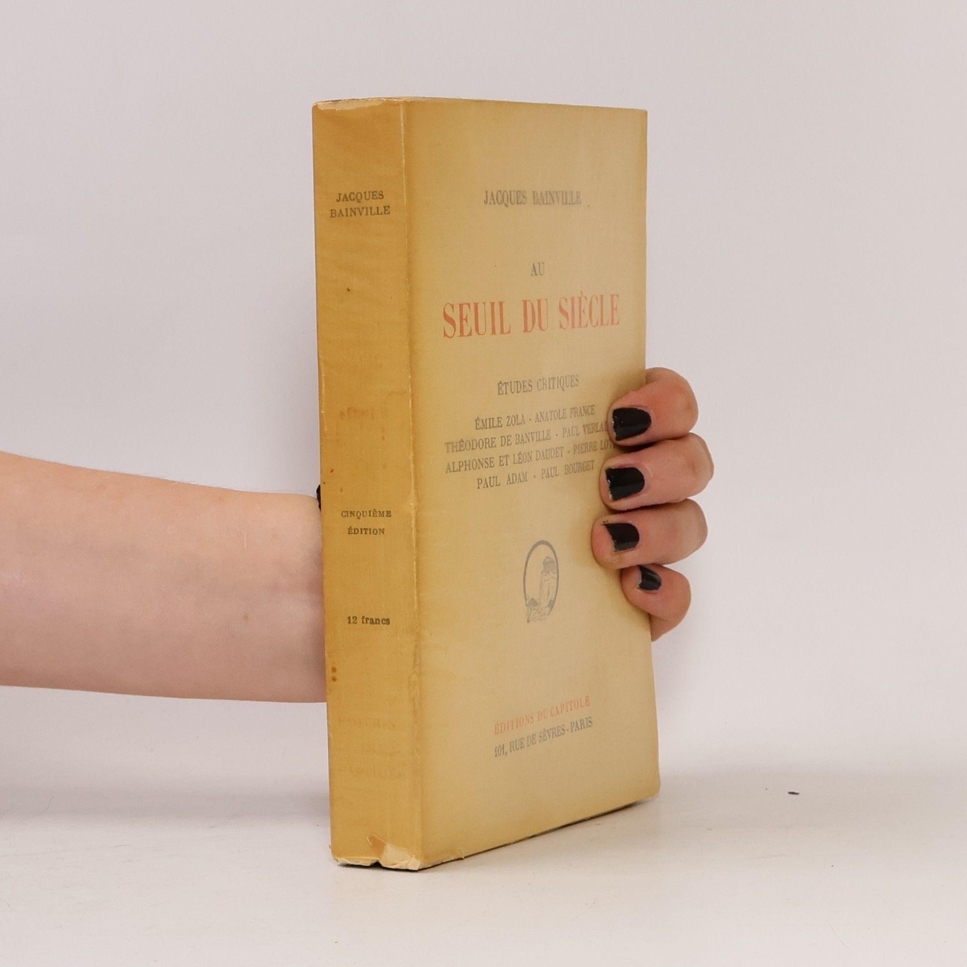 Au Seuil Du Siècle, Études Critiques.