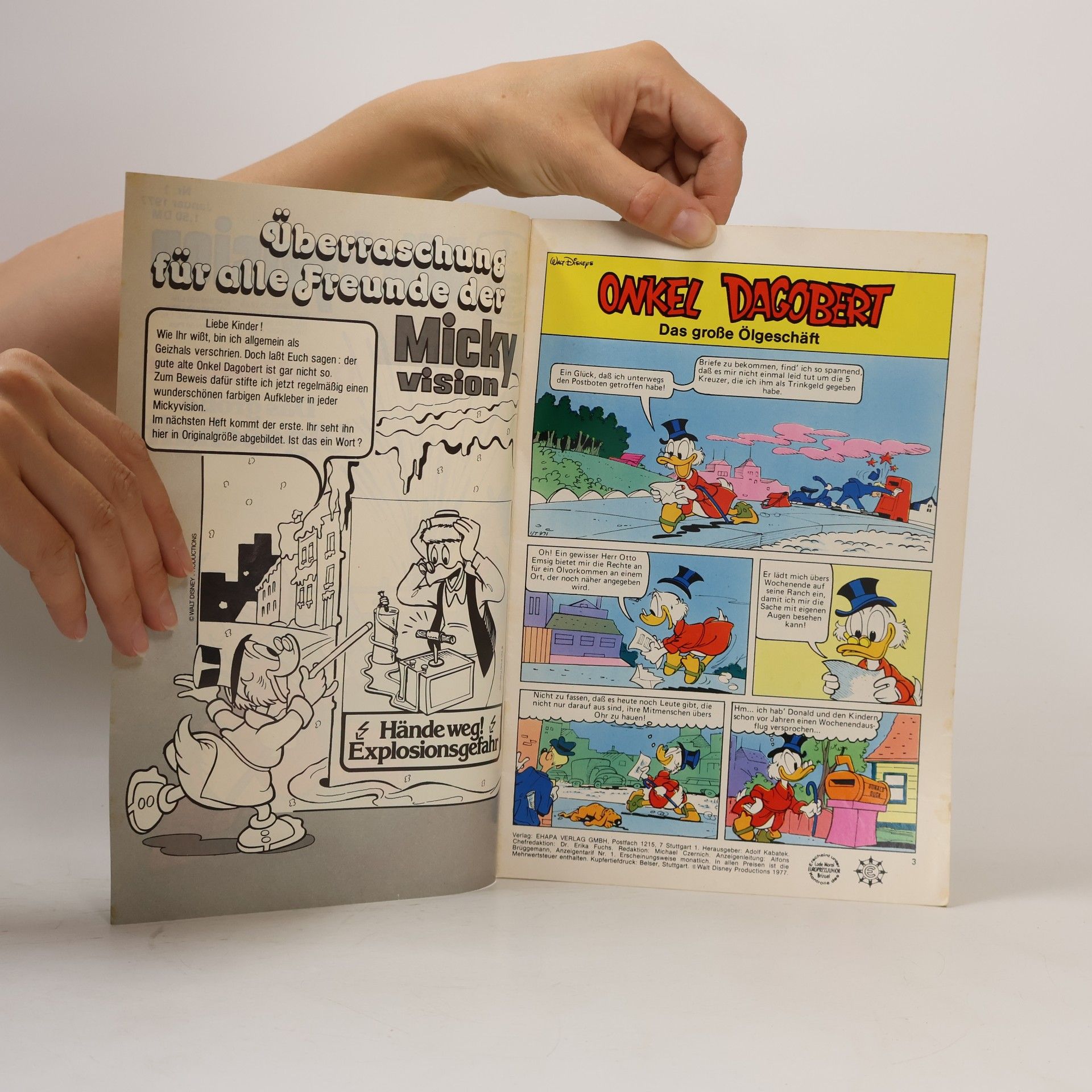 Autorenkollektiv Mickyvision 1/1977
