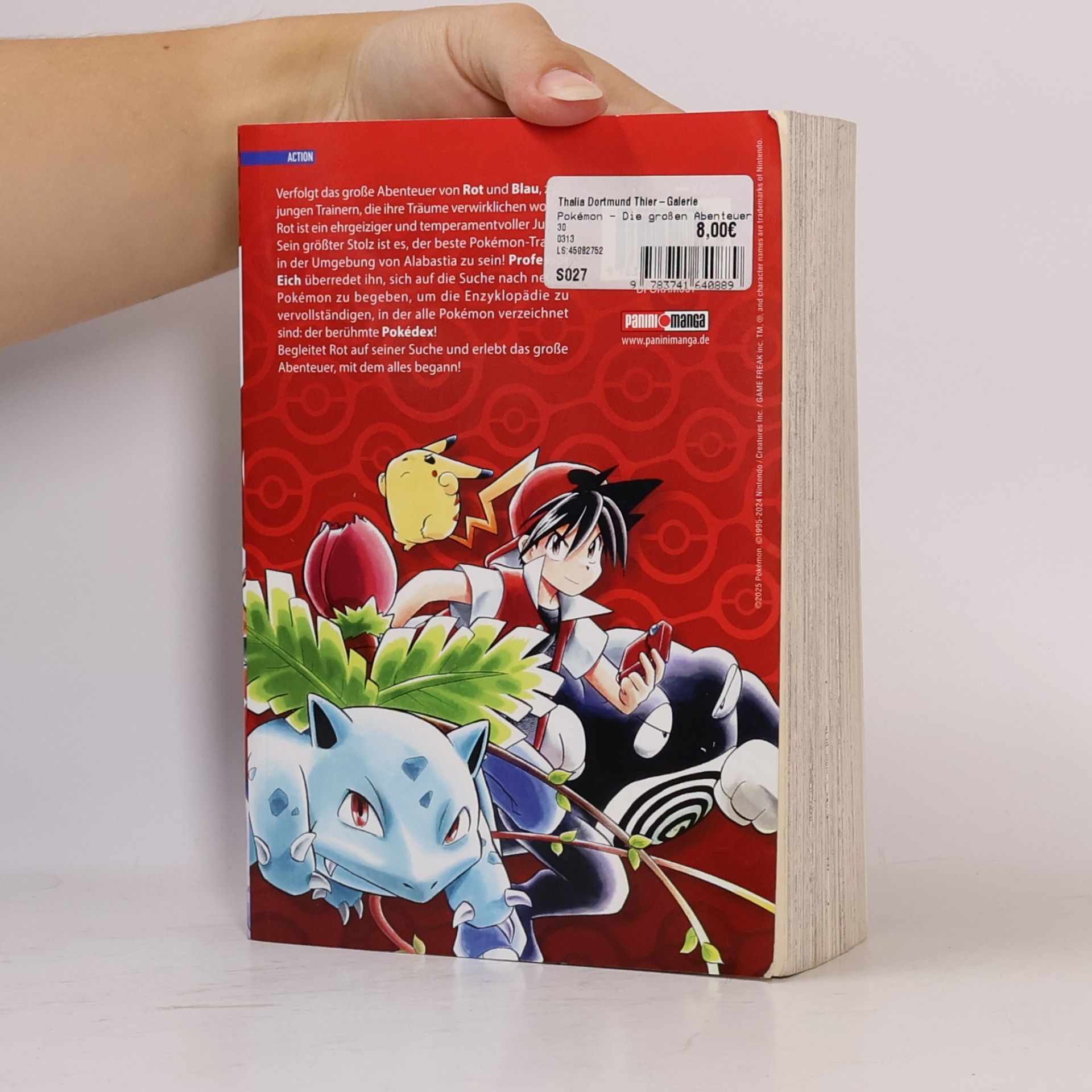 Mato Die großen Abenteuer - 1: Pokémon Rot, Blau und Gelb