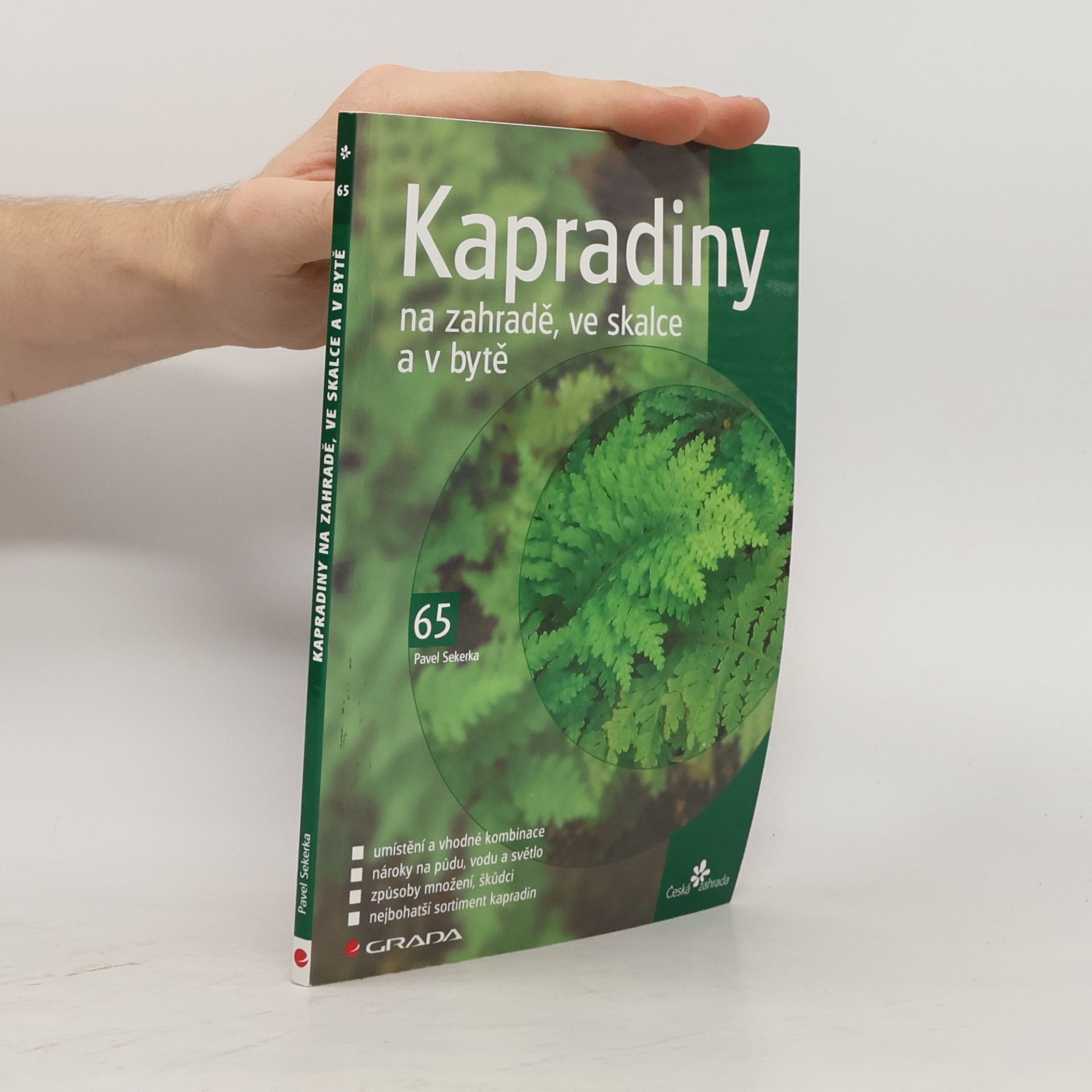 Pavel Sekerka Kapradiny na zahradě, ve skalce a v bytě